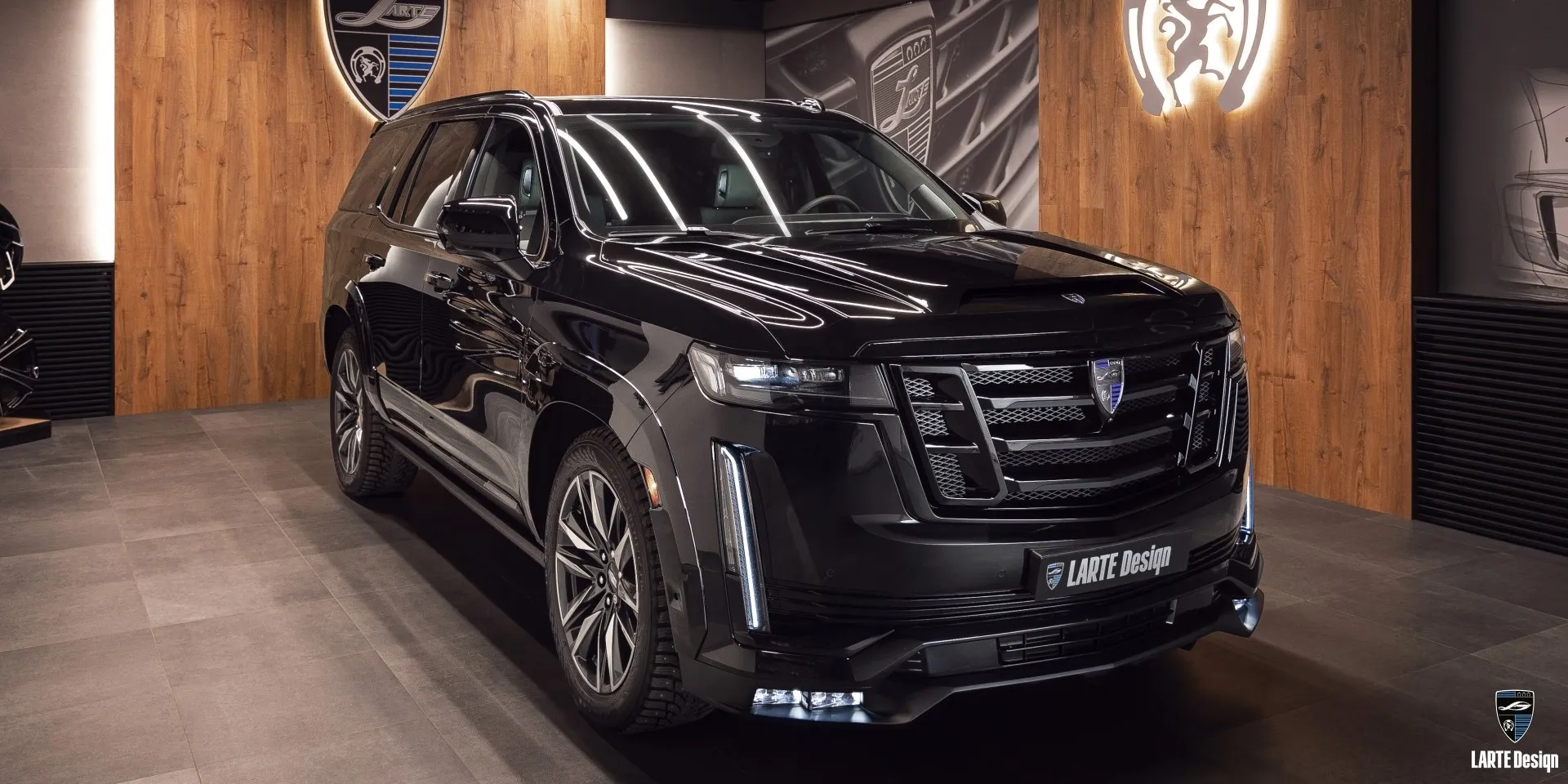 Фейслифт Cadillac Escalade от LARTE Design