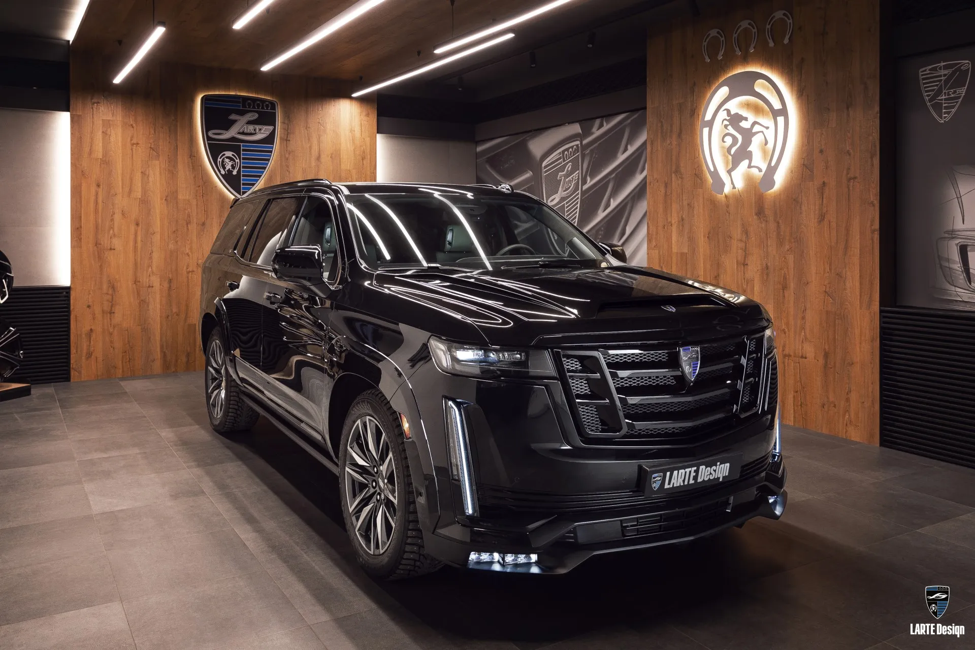 Фейслифт Cadillac Escalade от LARTE Design