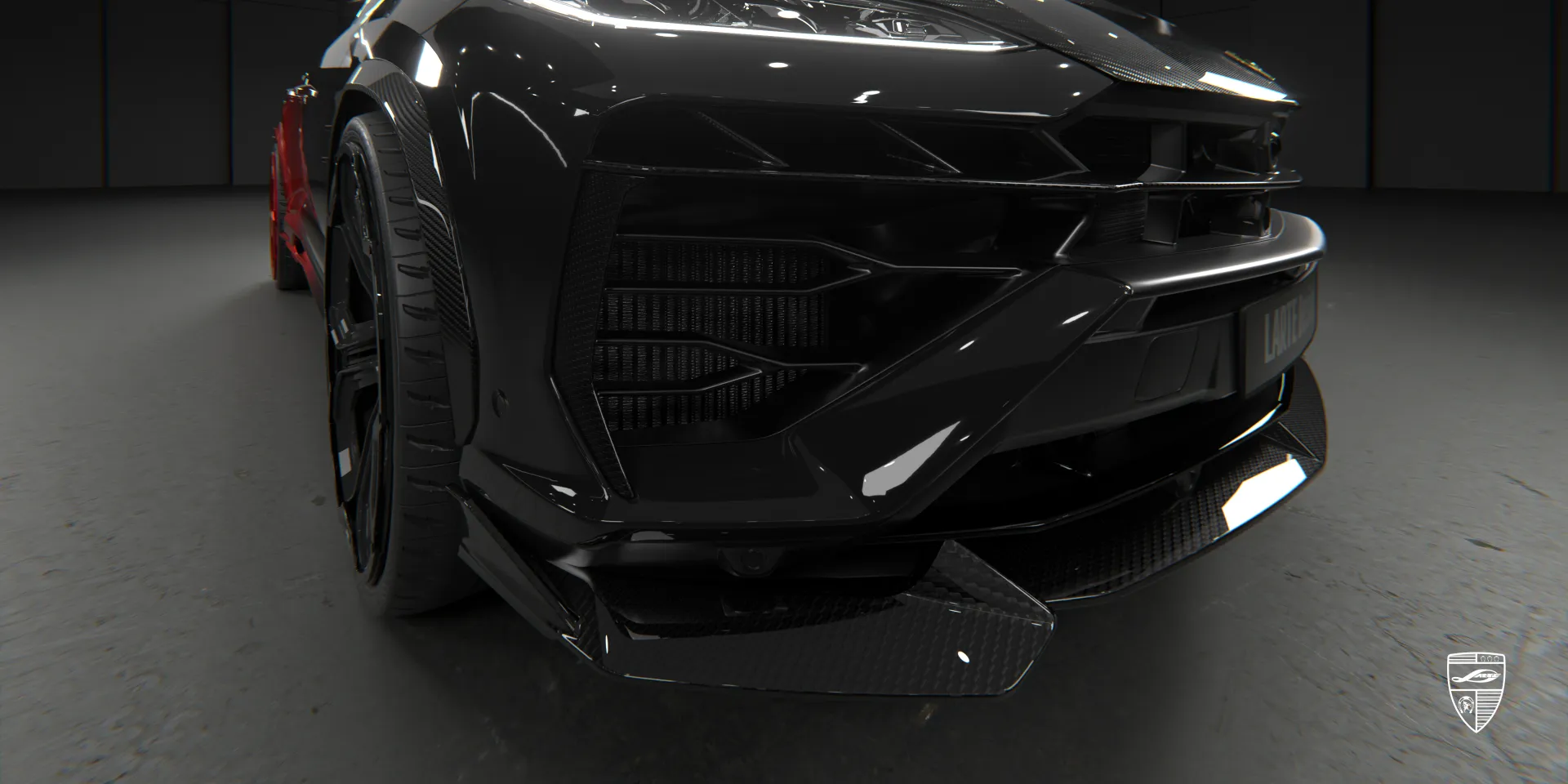 Обновление переднего бампера для Lamborghini Urus SE: более агрессивная передняя часть
