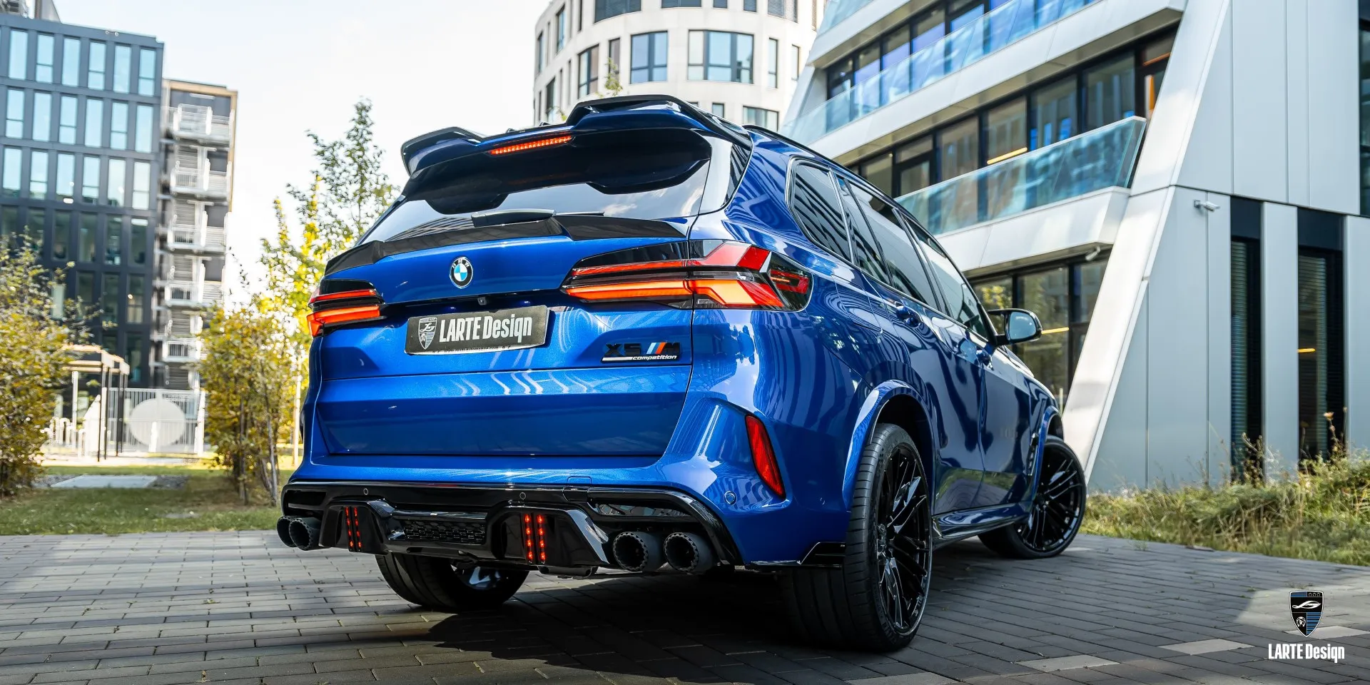 BMW X5M Competition F95 LCI Facelift в обвесе от LARTE Design