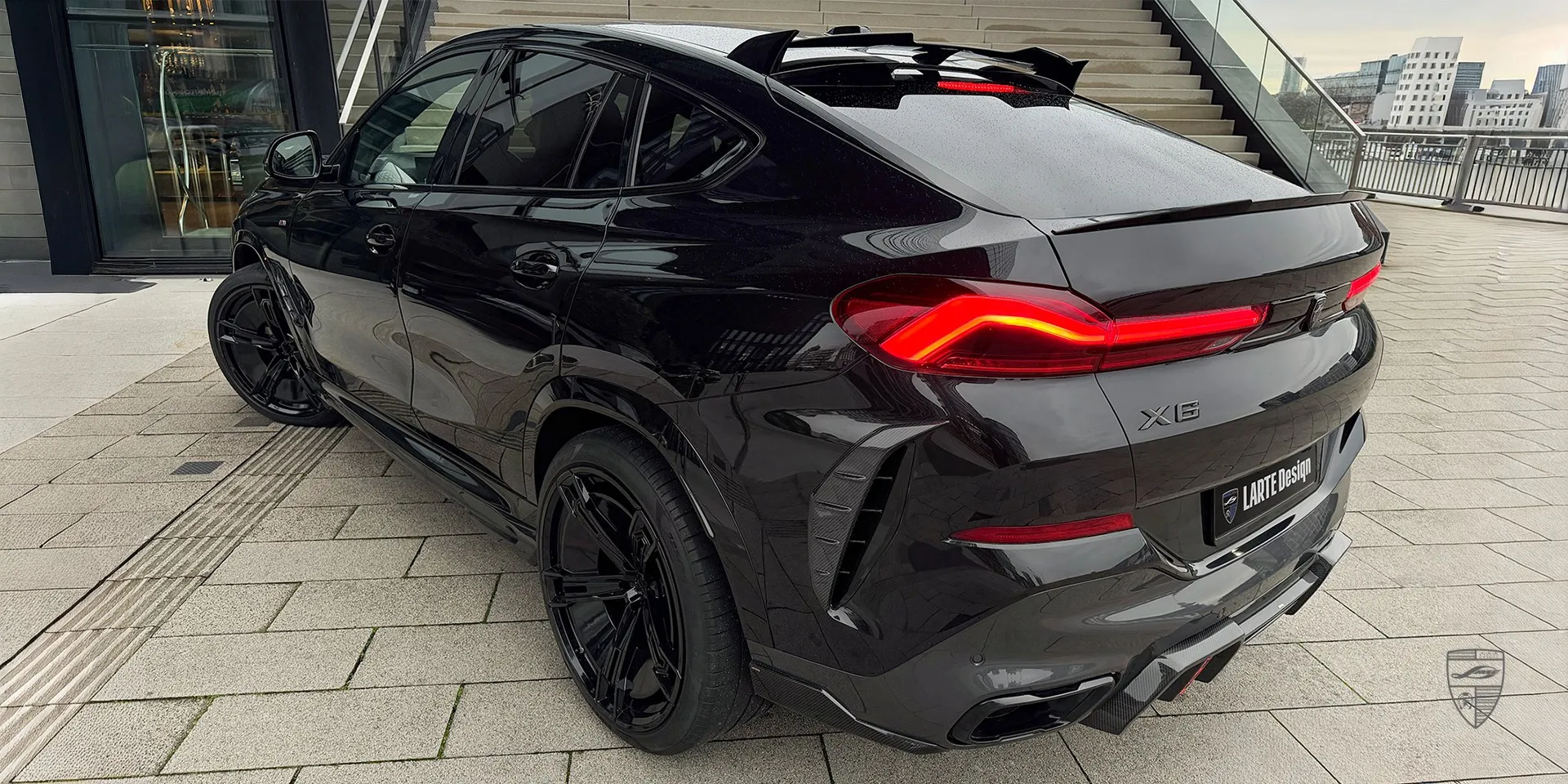 BMW X6 G06 LCI 2026 — кастомный пакет LARTE для высококлассного спортивного внедорожника