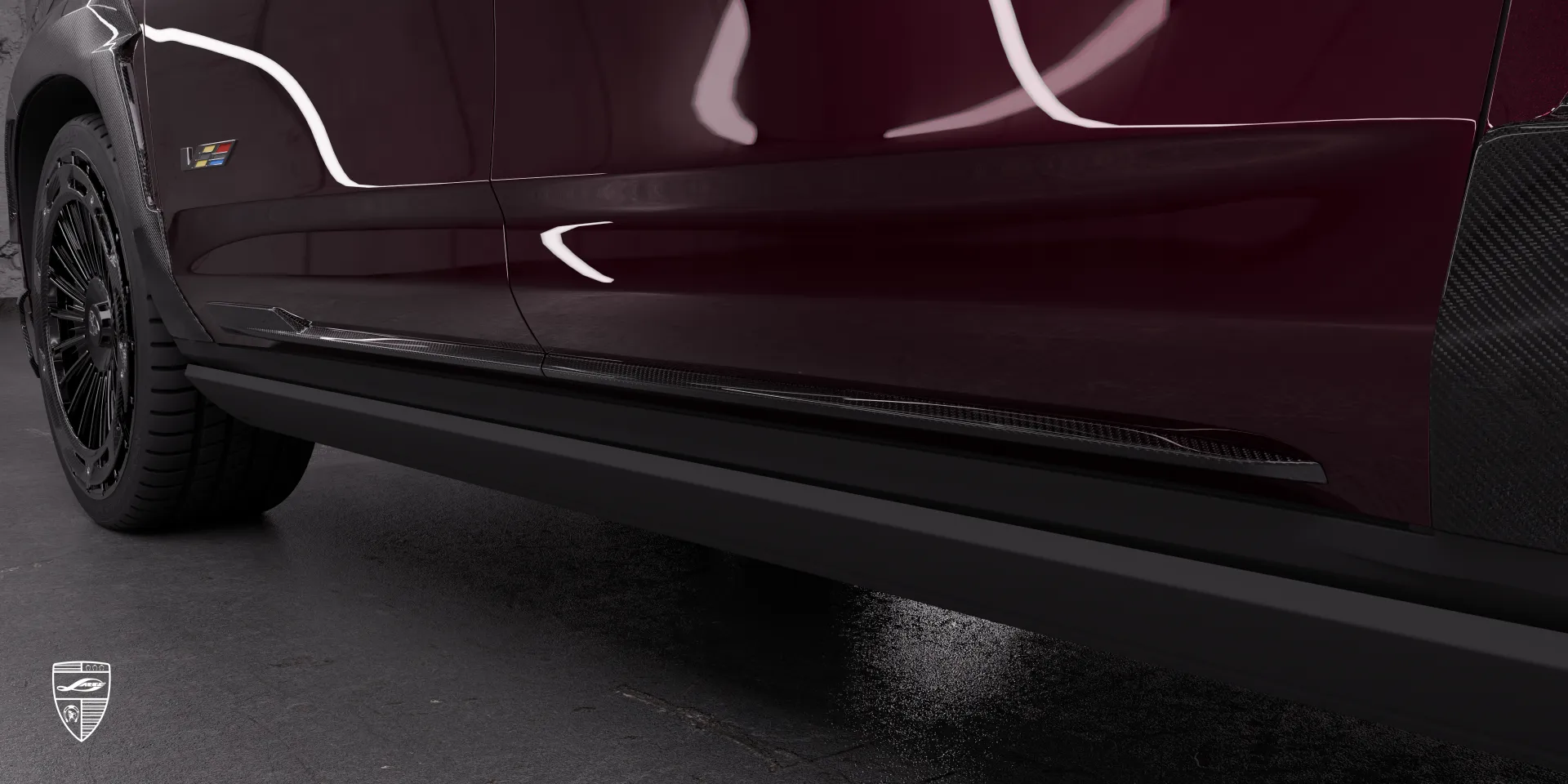 Комплект обвеса Cadillac Escalade‑V ESV Facelift обеспечивает эксклюзивный стайлинг Escalade V