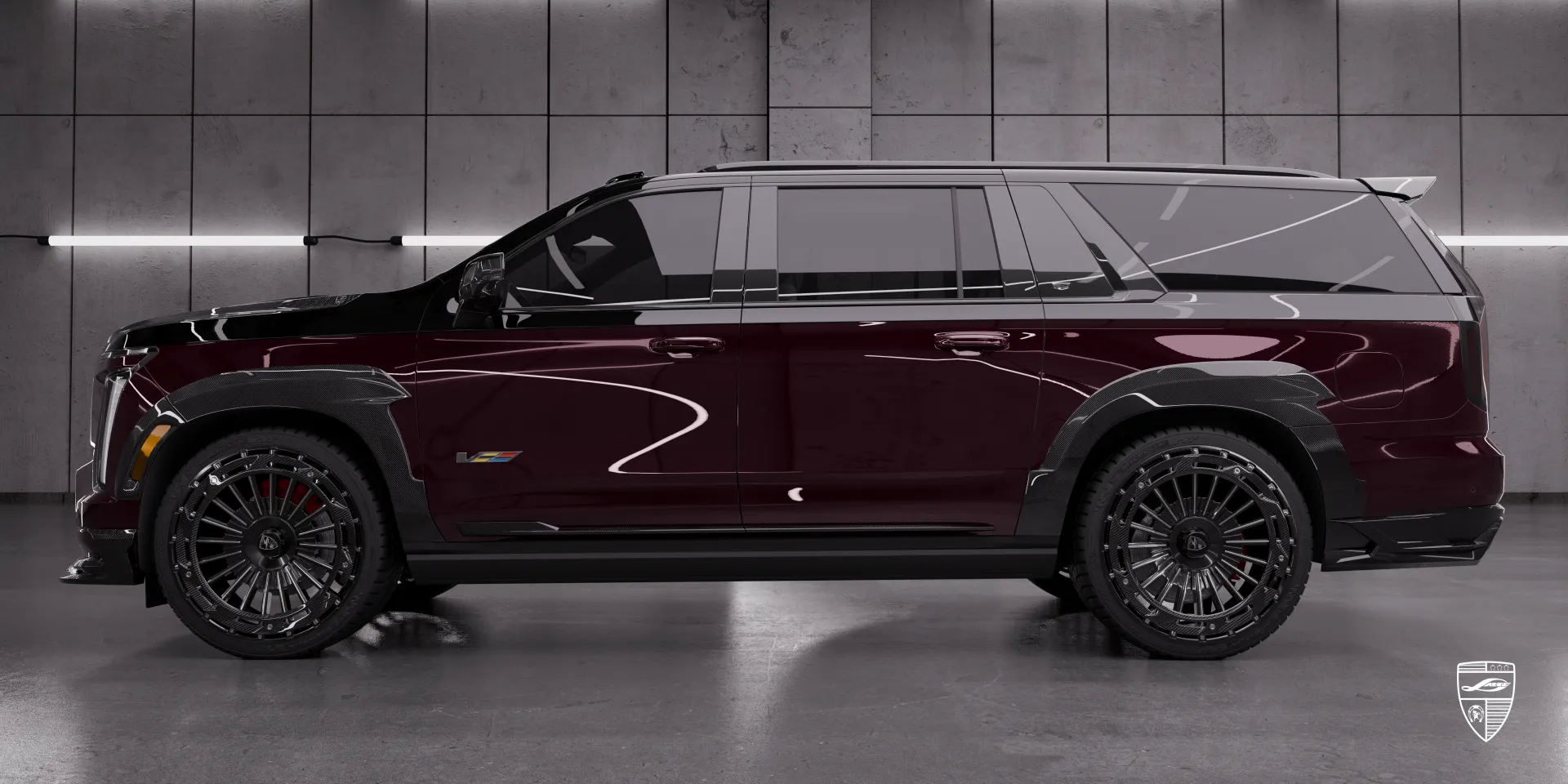 Комплект обвеса Cadillac Escalade‑V ESV Facelift для уникального стайлинга Cadillac SUV