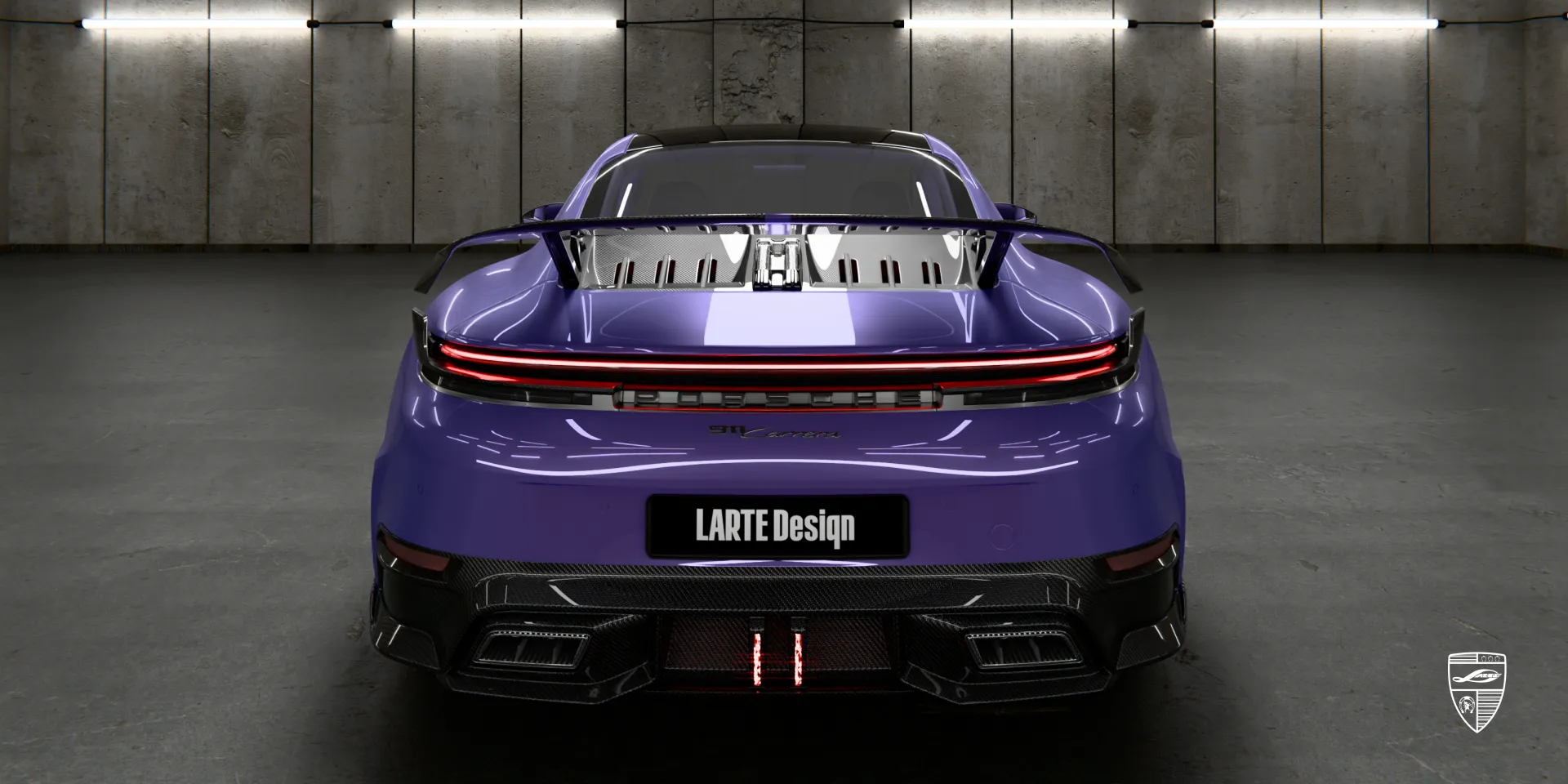 Кастомный обвес для Porsche 911 Carrera 992 — смелый дизайн и улучшенный воздушный поток