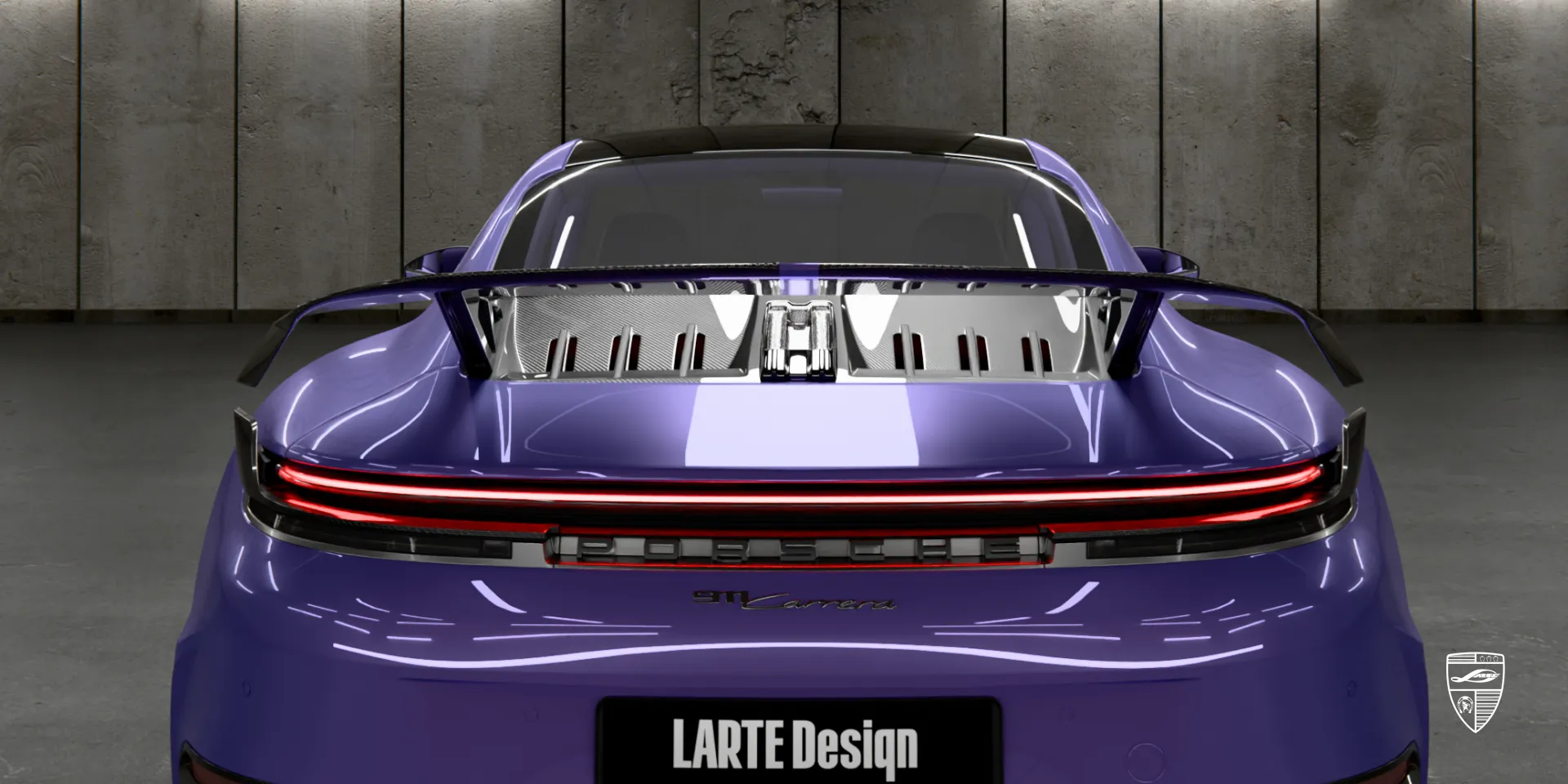 Аксессуары из dry‑карбона для Porsche 911 Carrera 992 — высококлассный вид и долговечность