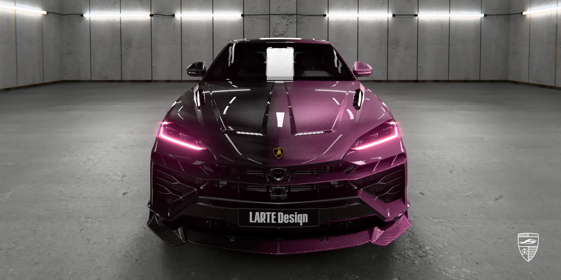 Кастомное стайлинг‑оформление URUS SE 2026 года с dry карбоном — уникальный спортивный вид