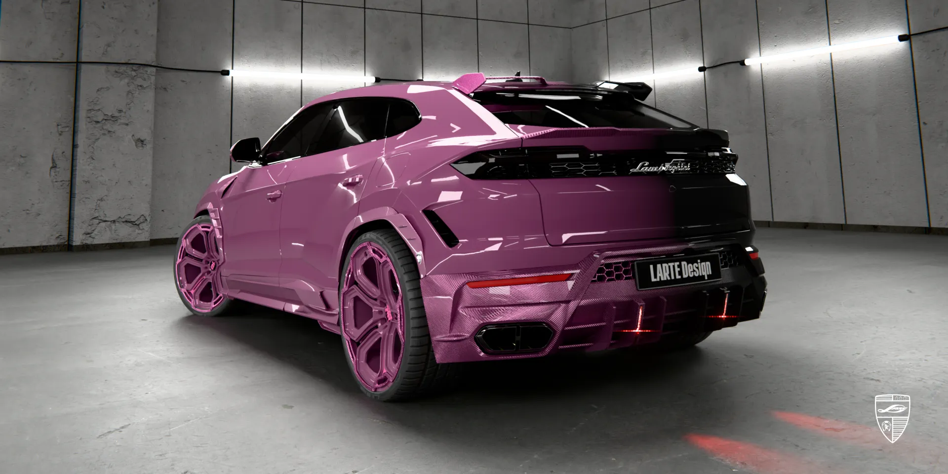 Апгрейд URUS SE 2026 года с кастомным widebody‑китом создаёт мускулистую посадку