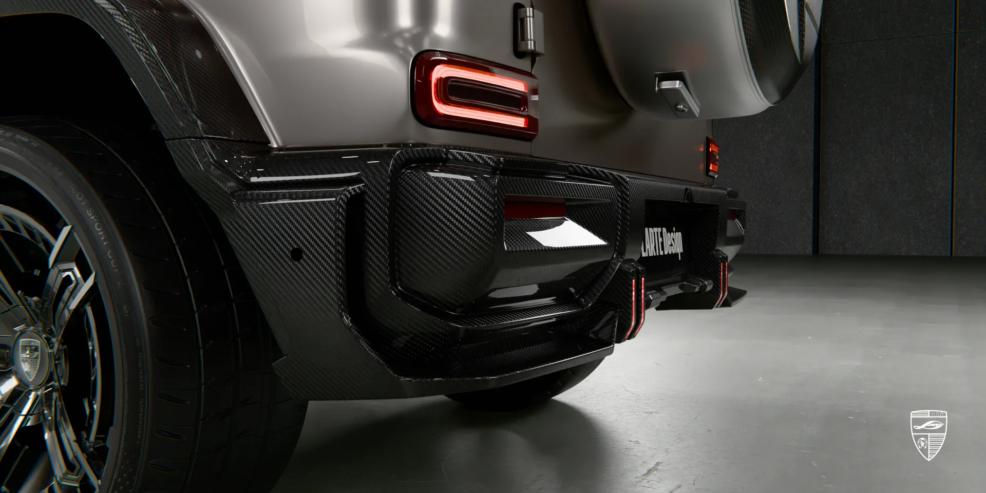 Widebody‑преобразование plug‑and‑play на AMG G 63, детали стыков