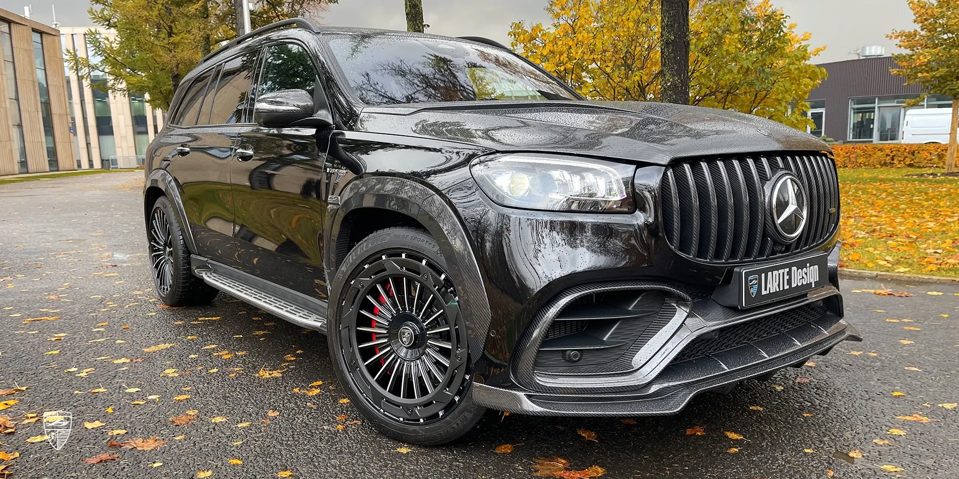 GLS AMG 63 после рестайлинга X167 с комплектацией WINNER — внедорожник с элитной персонализацией.