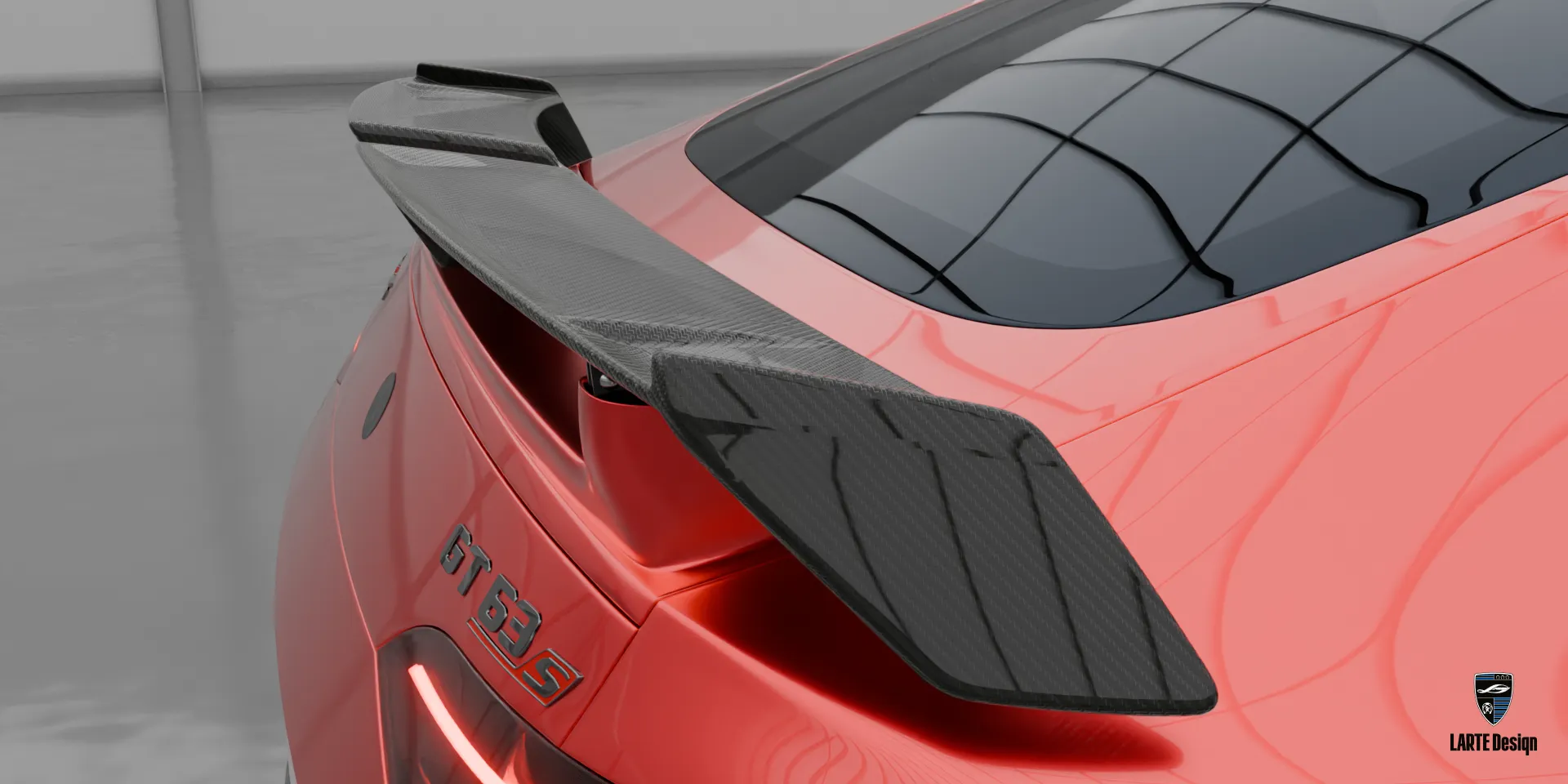 Signature GT AMG 63 — купе класса executive в эффектном красном цвете