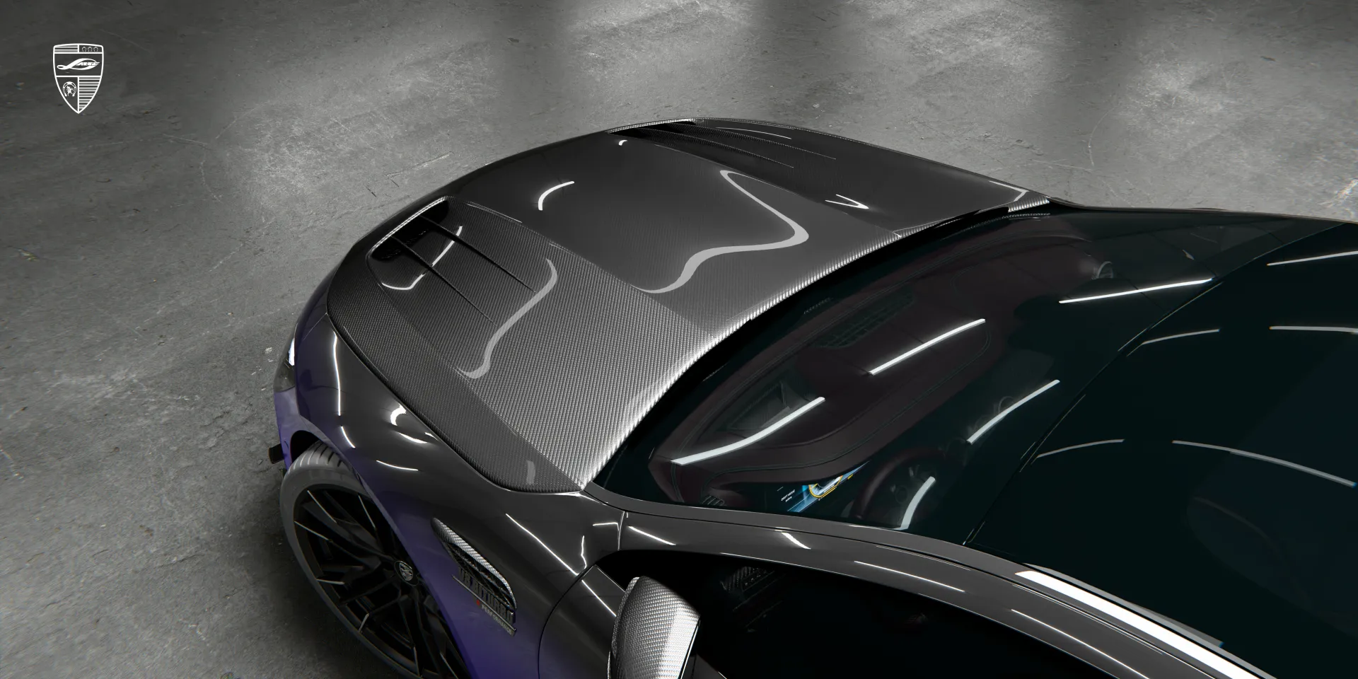 Капот из карбона для Mercedes GT AMG 63 Facelift: лёгкий стиль и аэродинамика