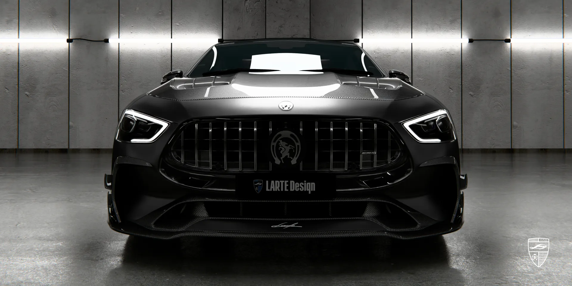 Точно изготовленные карбоновые компоненты ручной работы для GT Facelift AMG 63 2026