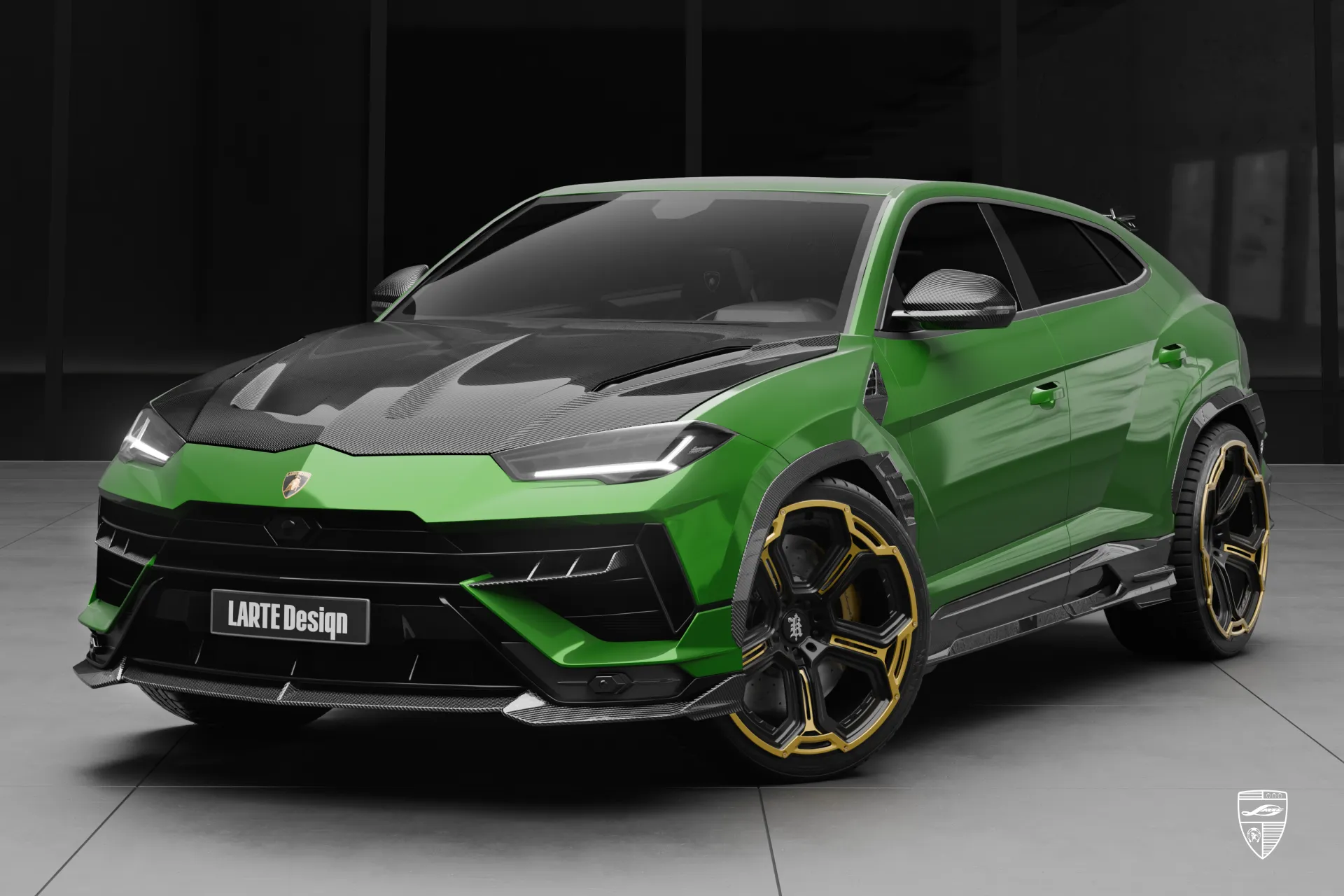 Lamborghini URUS S / Performante с обвесом Largenda и дизайном в единственном экземпляре