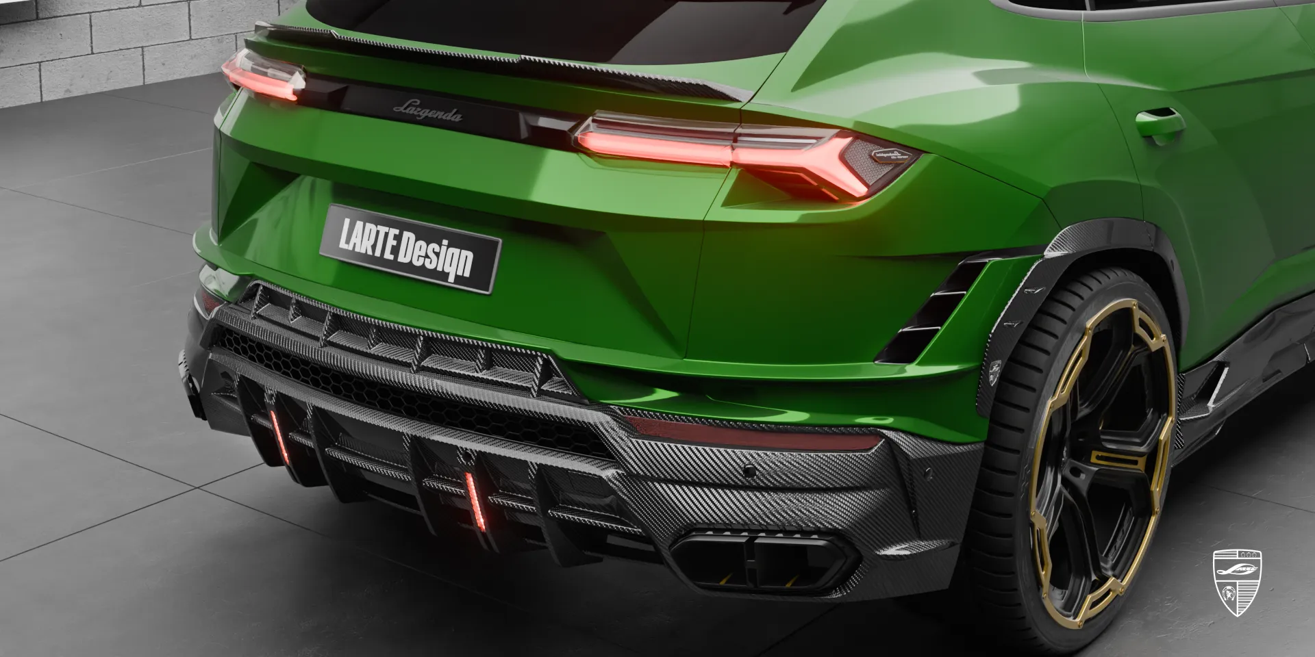 Ультра-редкий Lamborghini URUS S с эксклюзивным дизайном Largenda