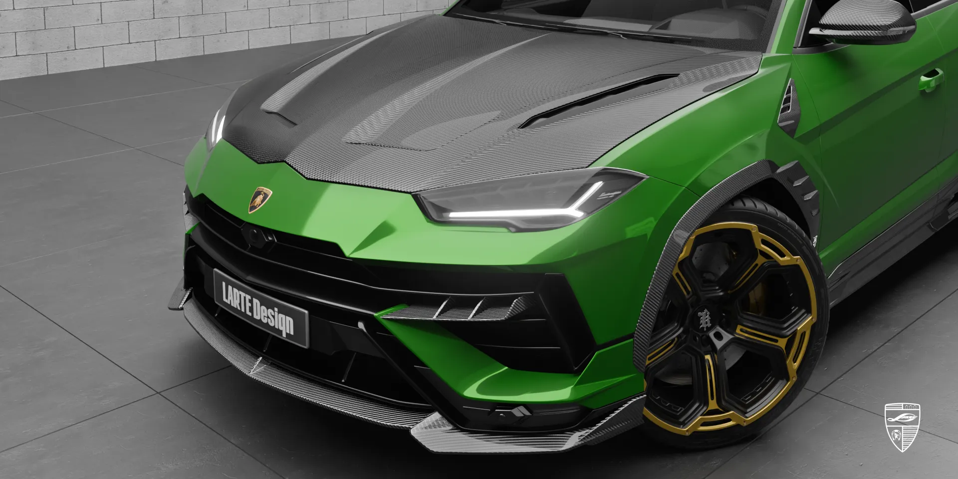 Премиум-тюнинг для Lamborghini URUS S / Performante от Largenda