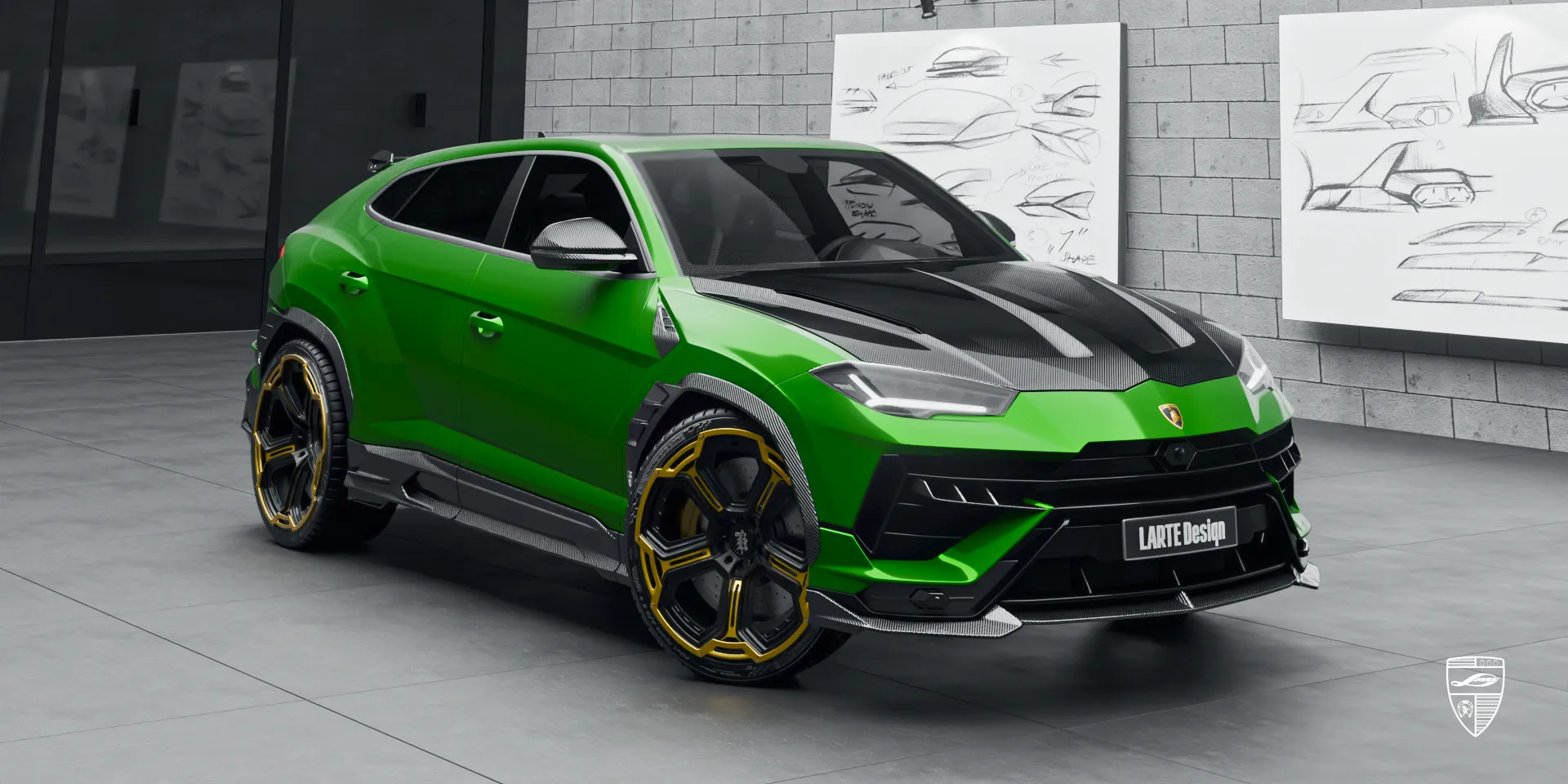 Индивидуальный тюнинг Largenda для URUS S — максимальный люкс на дороге