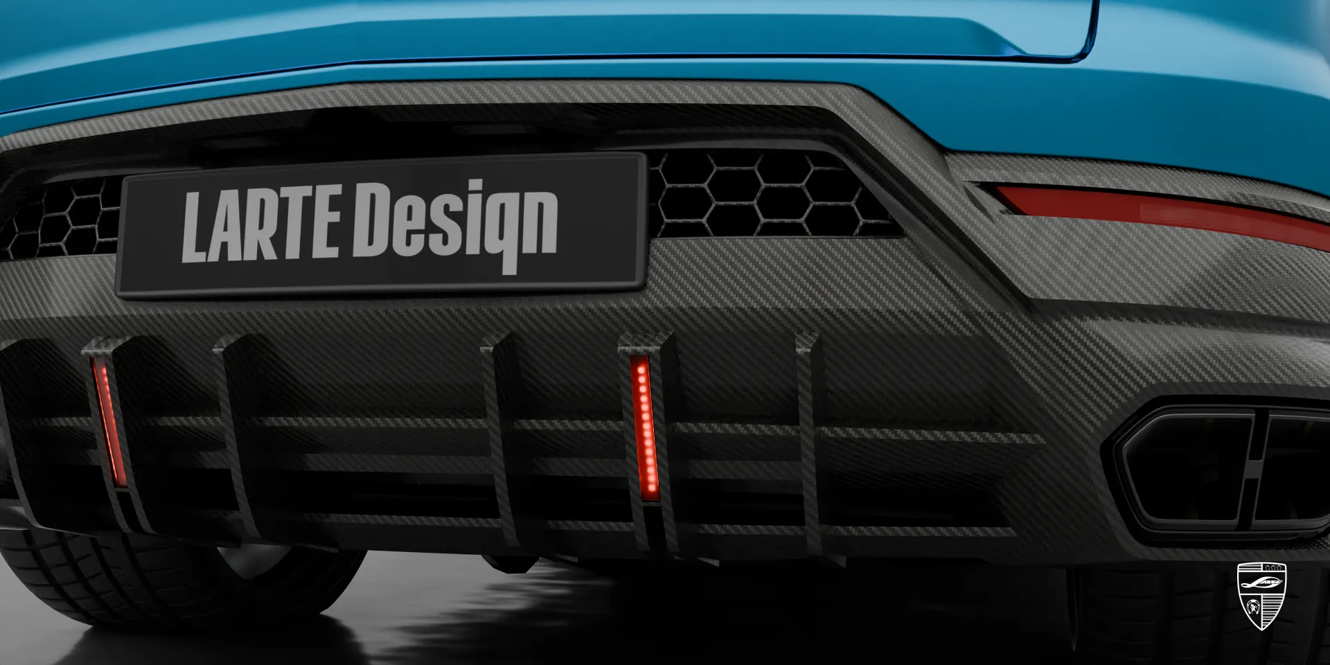 Lamborghini URUS SE: высококлассный комплект LARGENDA, роскошный стайлинг SUV