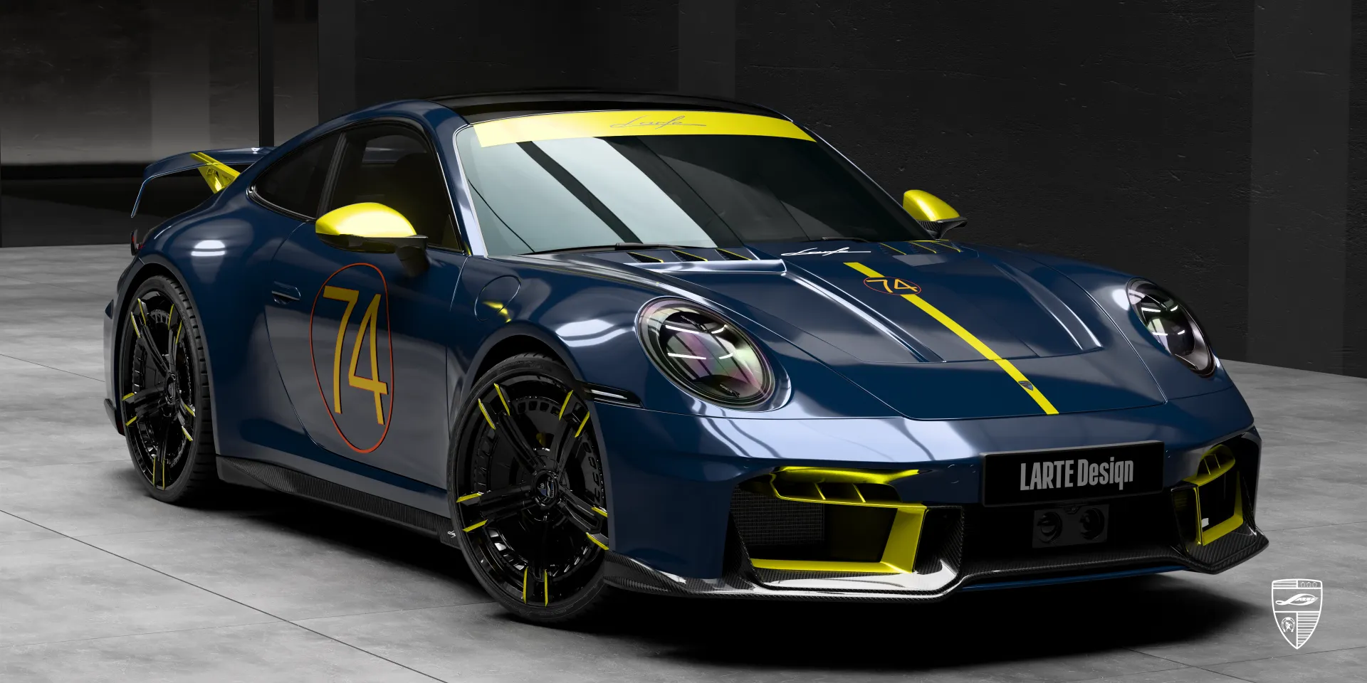 Porsche 911 Carrera 992.2 Facelift 2026 года с кастомным апгрейдом и спортивным обликом