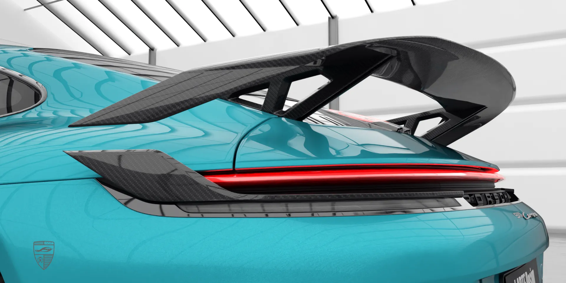 Porsche 911 992.2 с фейслифтом и спортивным карбоновым пакетом