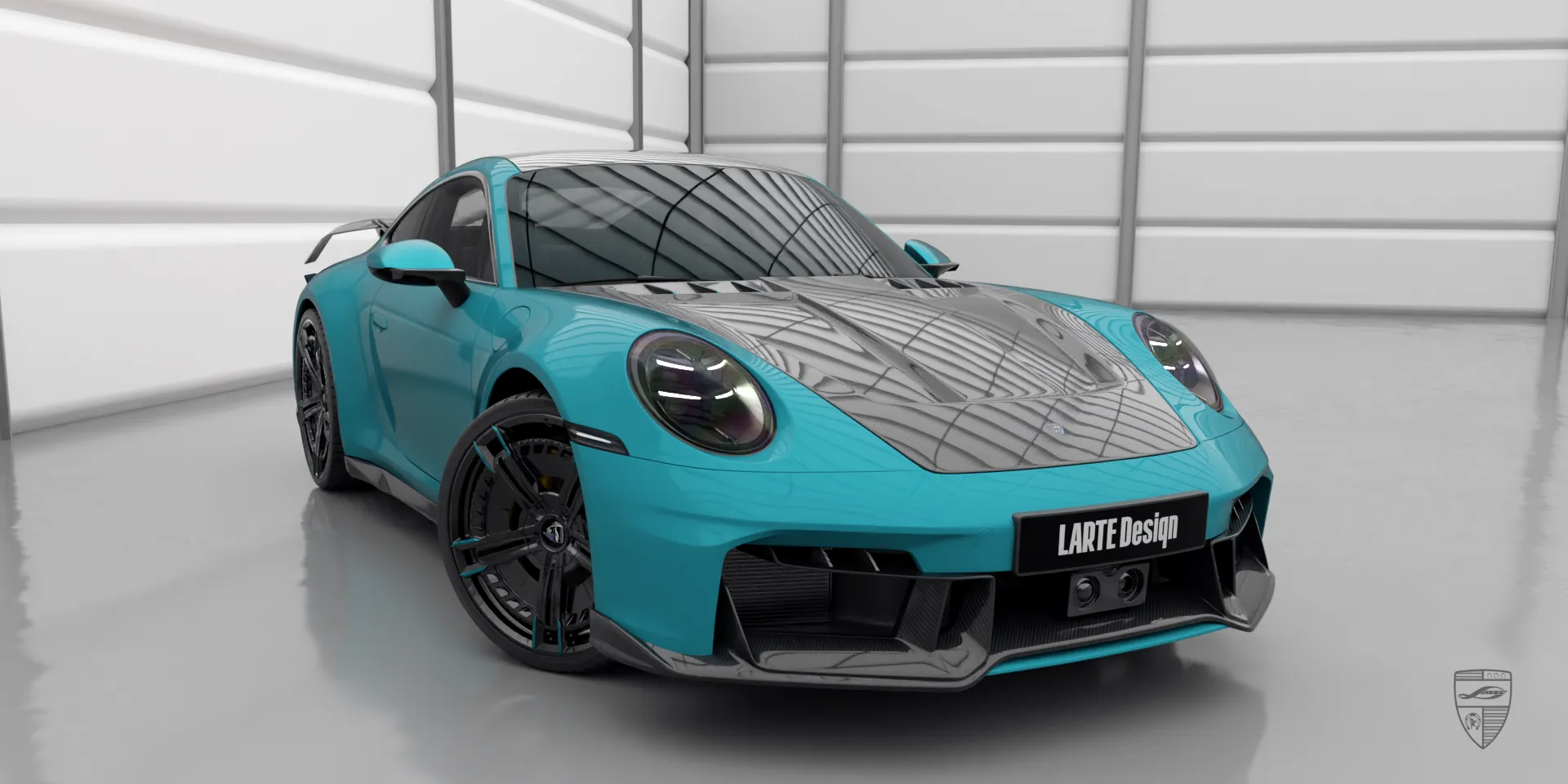 Porsche 911 992.2 от 2026 — заднемоторный спорткар с карбоновым передним сплиттером