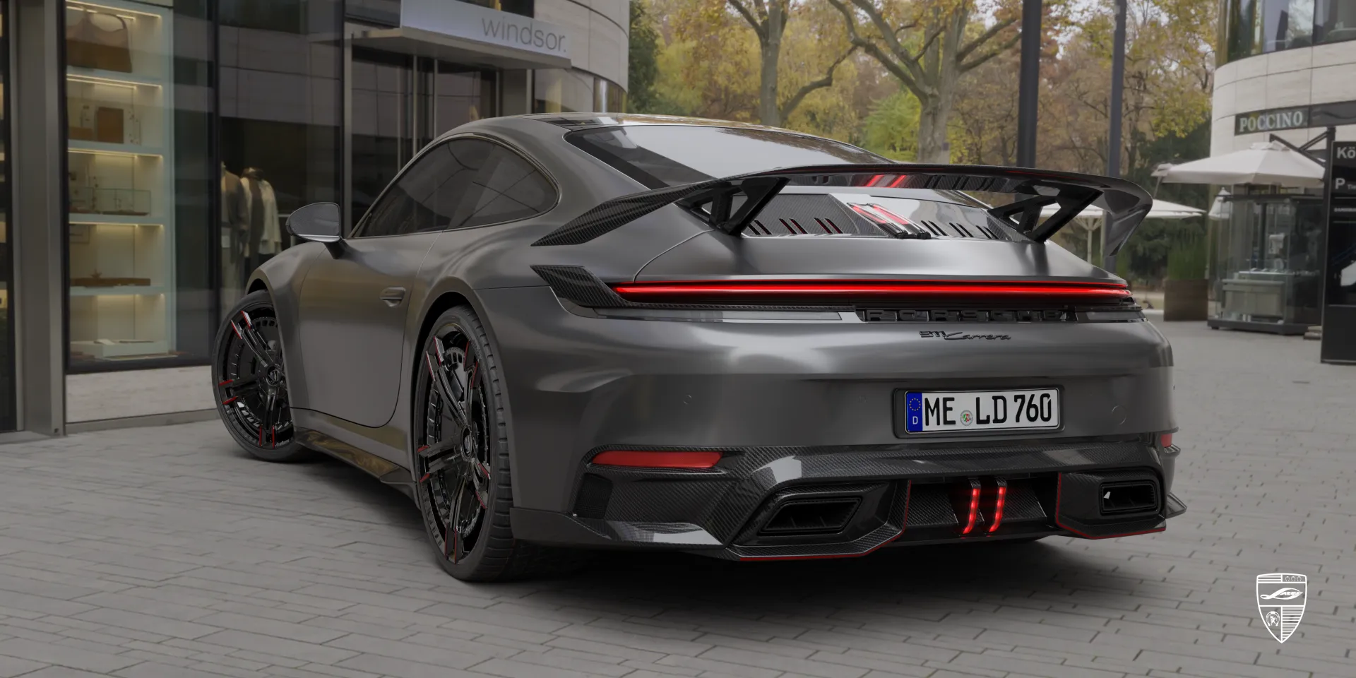 992.2 Carrera с агрессивным стилем и индивидуальным аэродинамическим пакетом