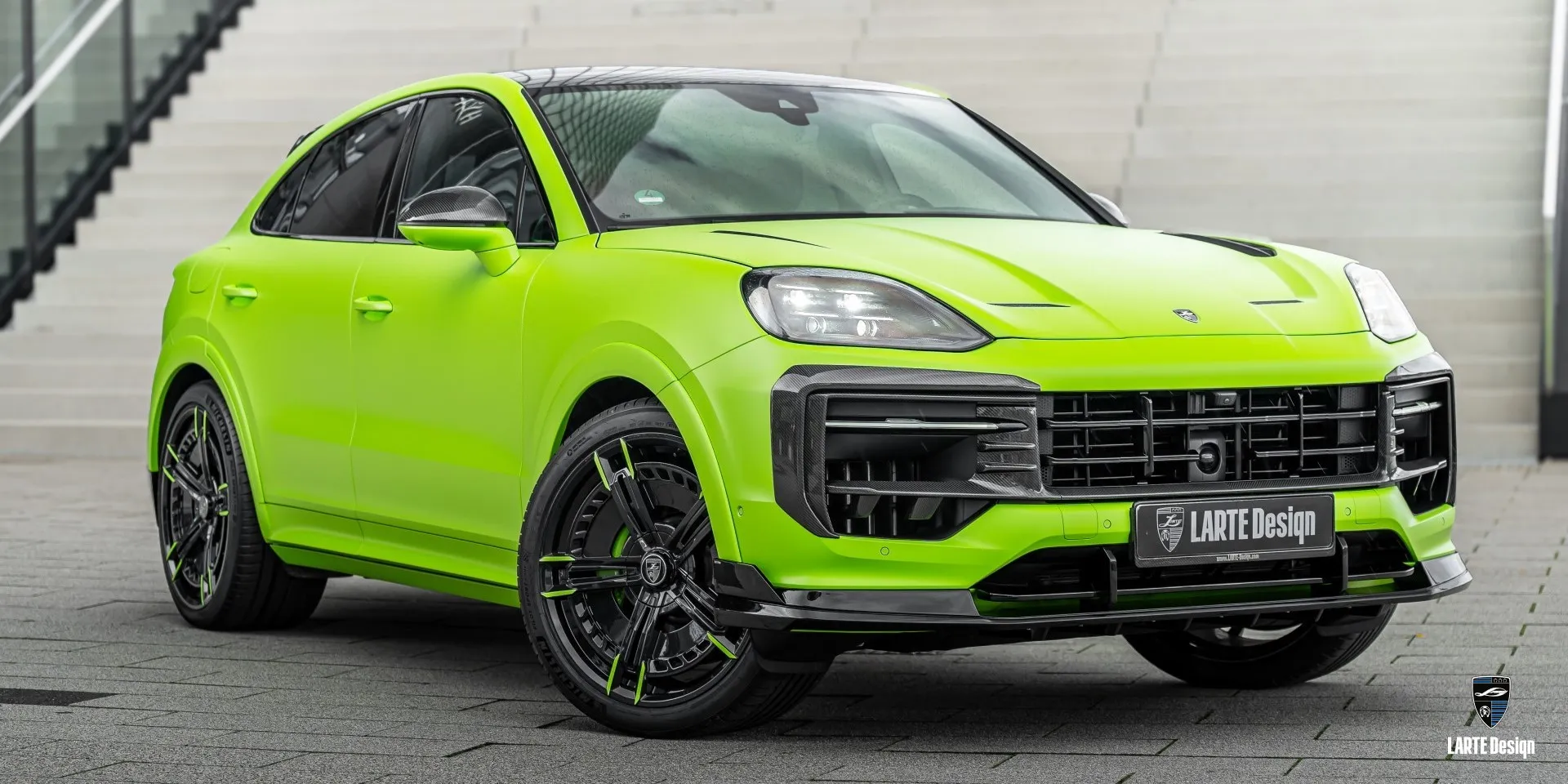 Porsche Cayenne S Coupe с эксклюзивными элементами тюнинга LARTE Edition.