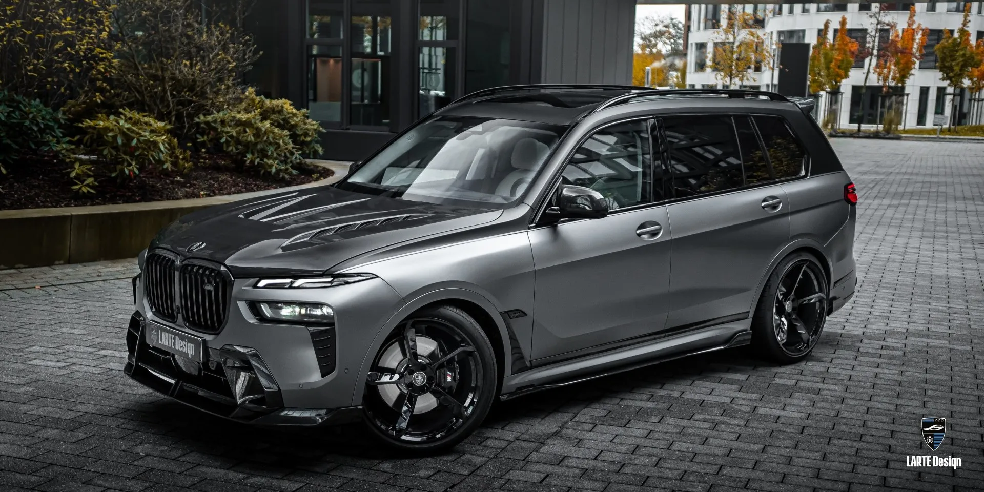 Тюнинг BMW X7 G07 от Larte Design с эксклюзивным обвесом для люксовых внедорожников.