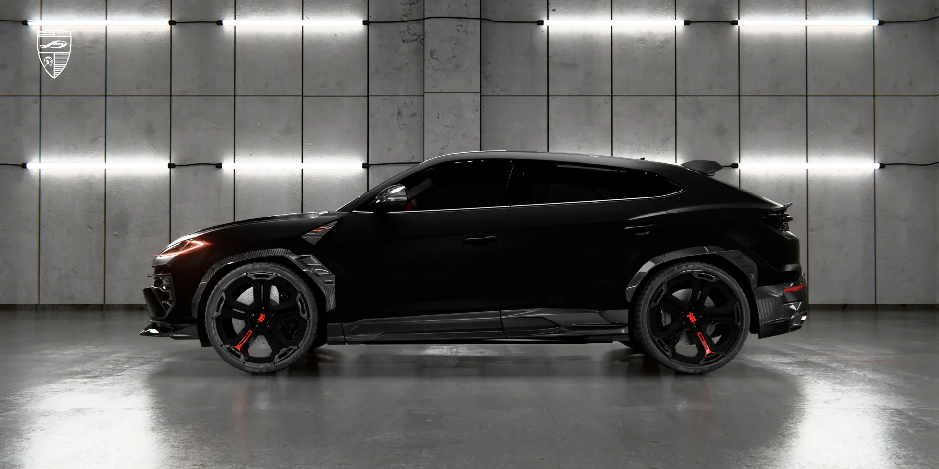 Widebody‑кит на Lamborghini Urus SE: более широкий профиль, улучшенная аэродинамика