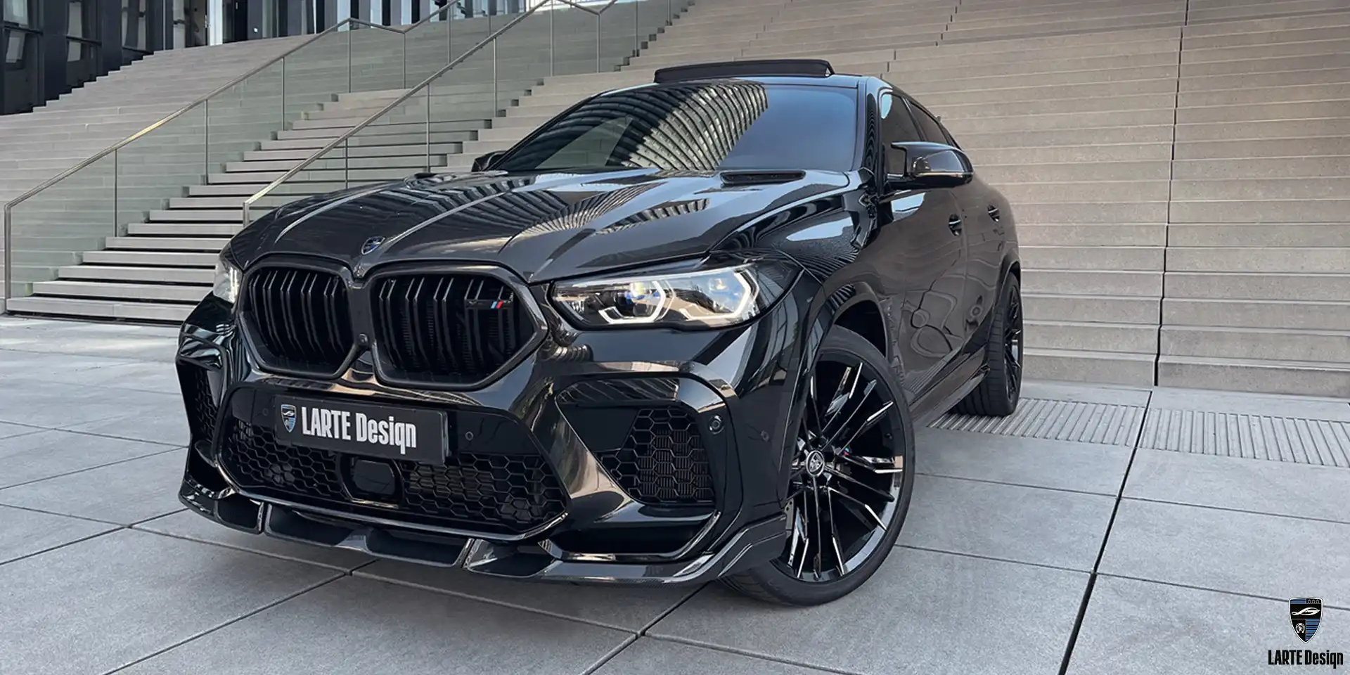 Купить тюнинг для BMW X6M Competition F96 Carbon Black Metallic