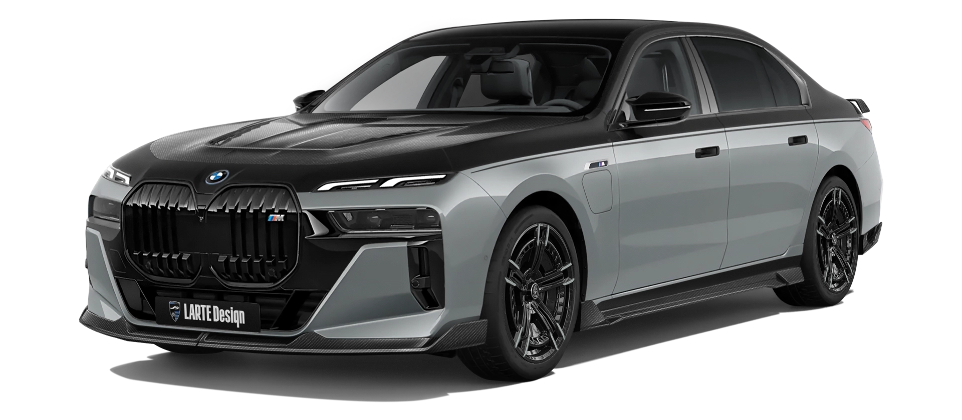 Карбоновый обвес на BMW 7 Series G70 760i Карбоновый обвес на BMW 7 Series G70 760i от LARTE Design
