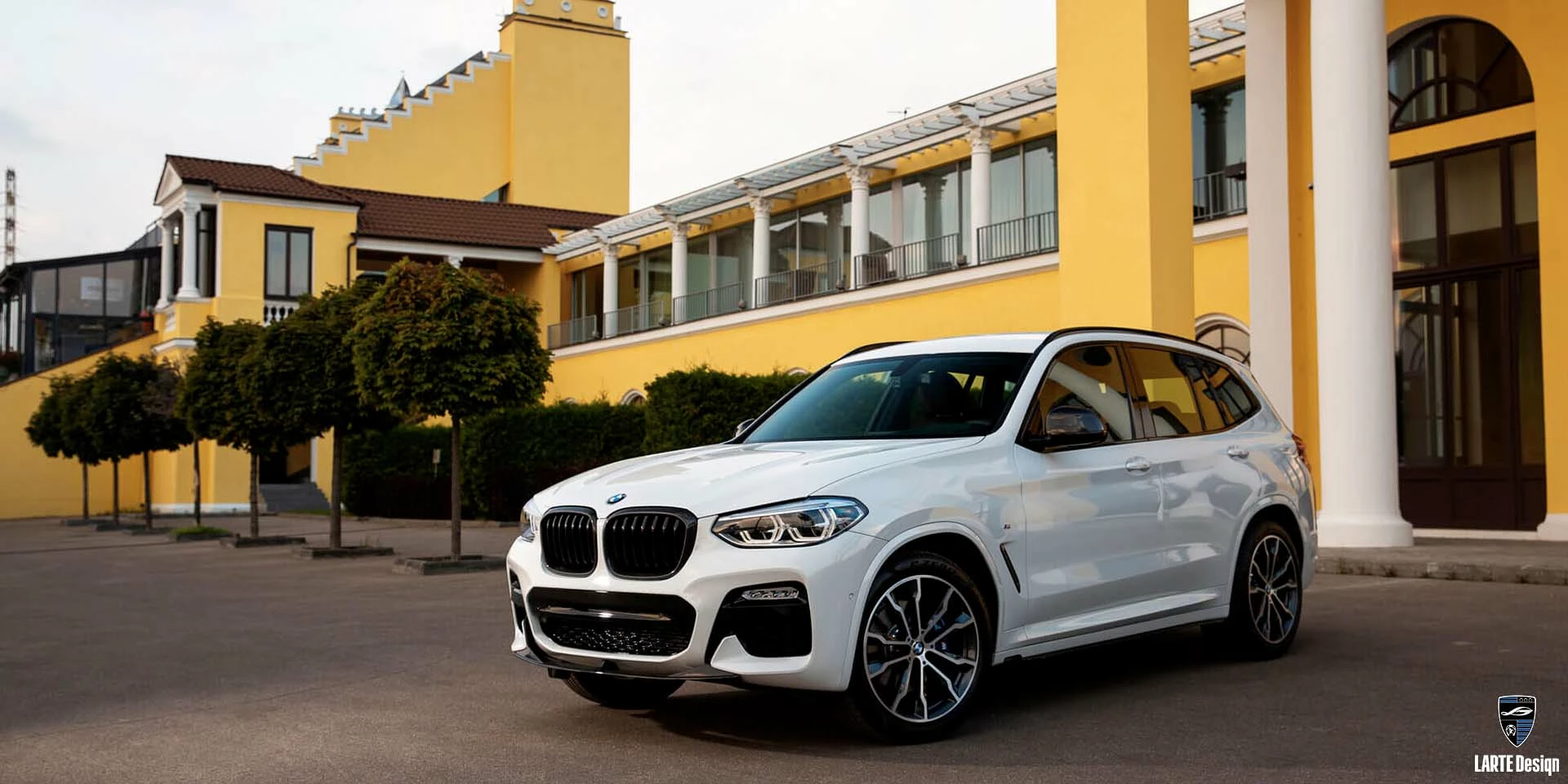 Купить Изготовленный на заказ обвес из углеродного волокна для BMW X3 G01 arctic white