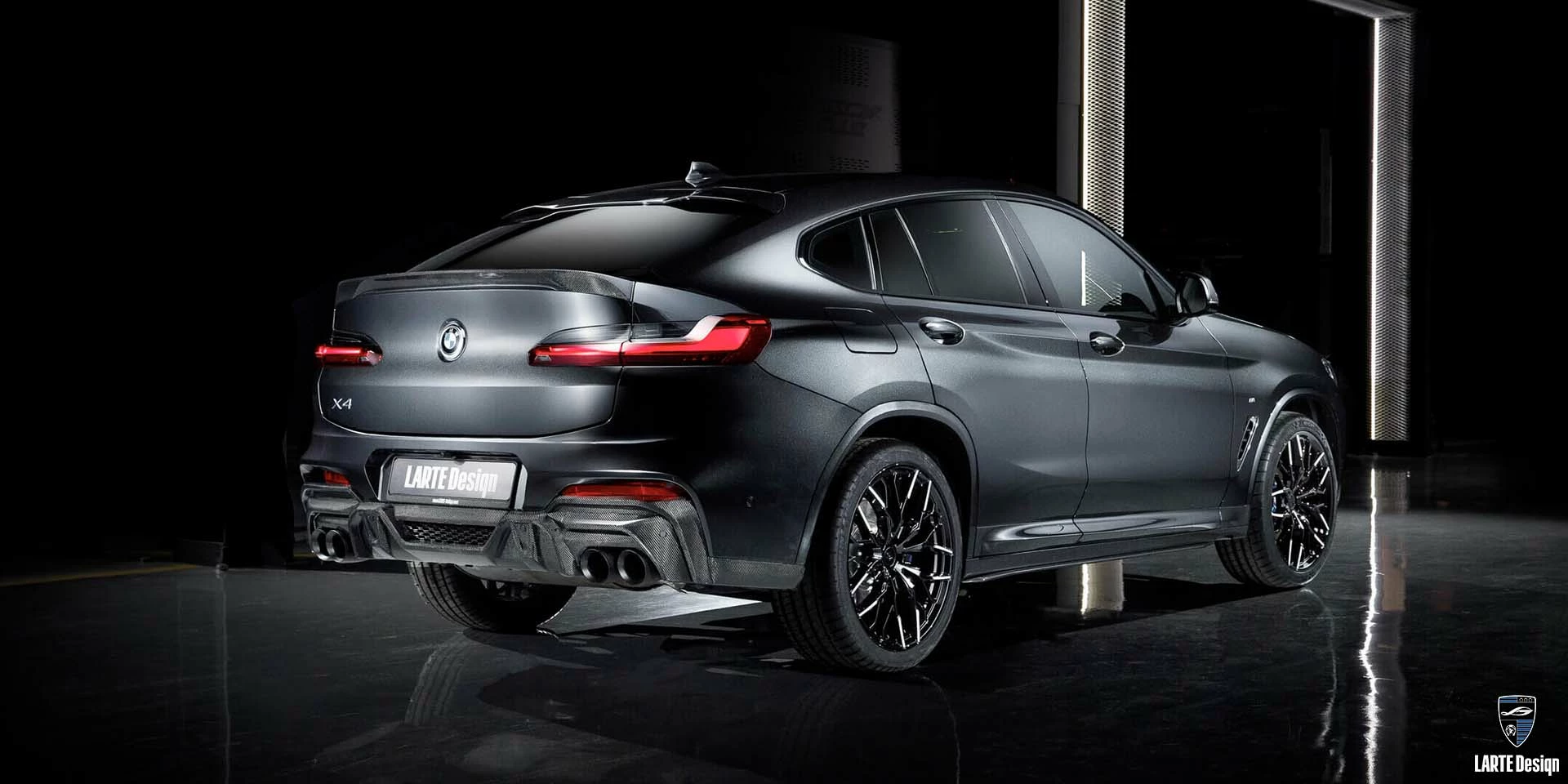 Цена тюнинга для BMW X4 G02 Carbon Black Metallic 2023