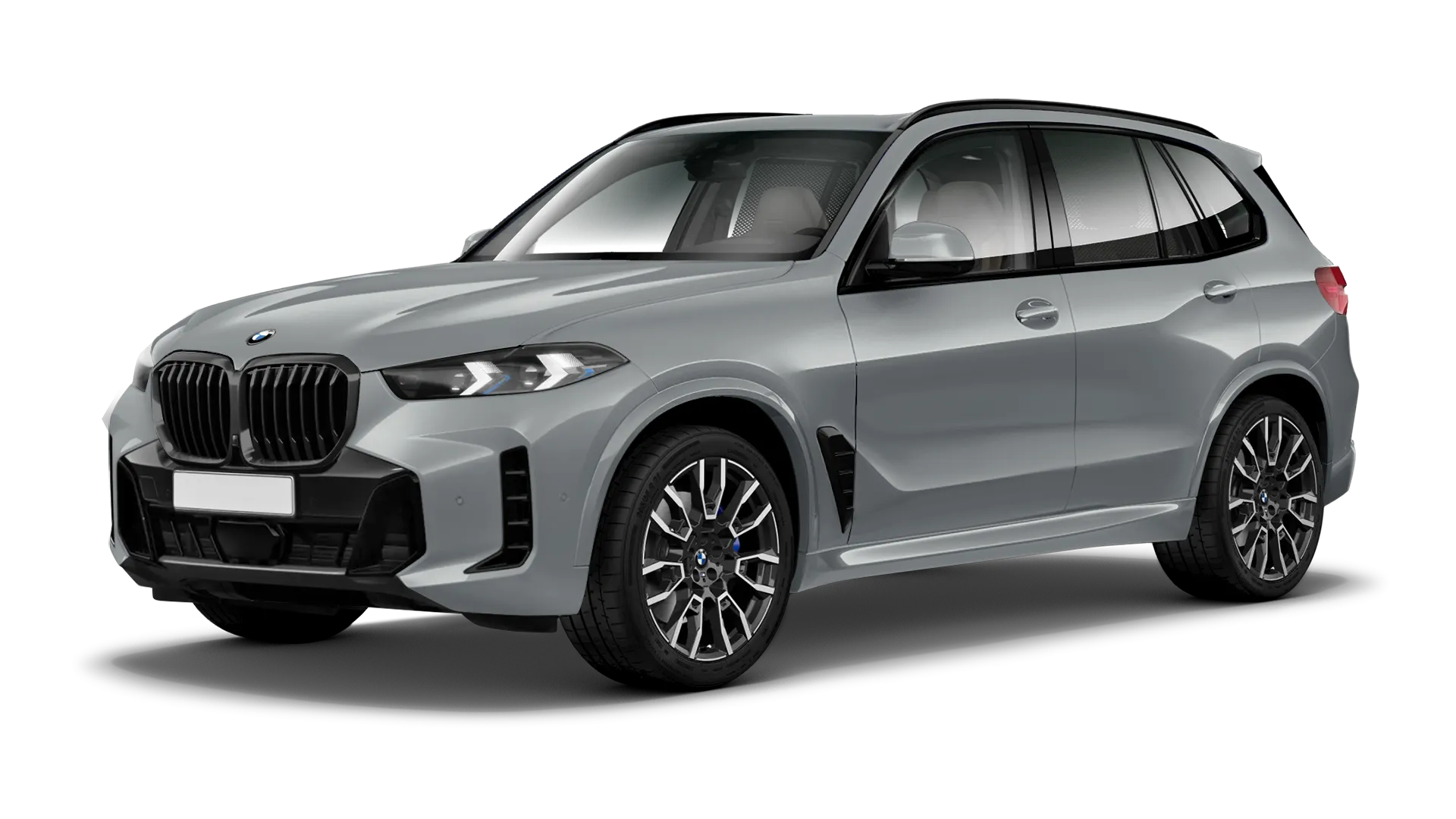 BMW X5 G05 LCI 2023 - 2026 в цвете Brooklyn Grey с карбоновым обвесом