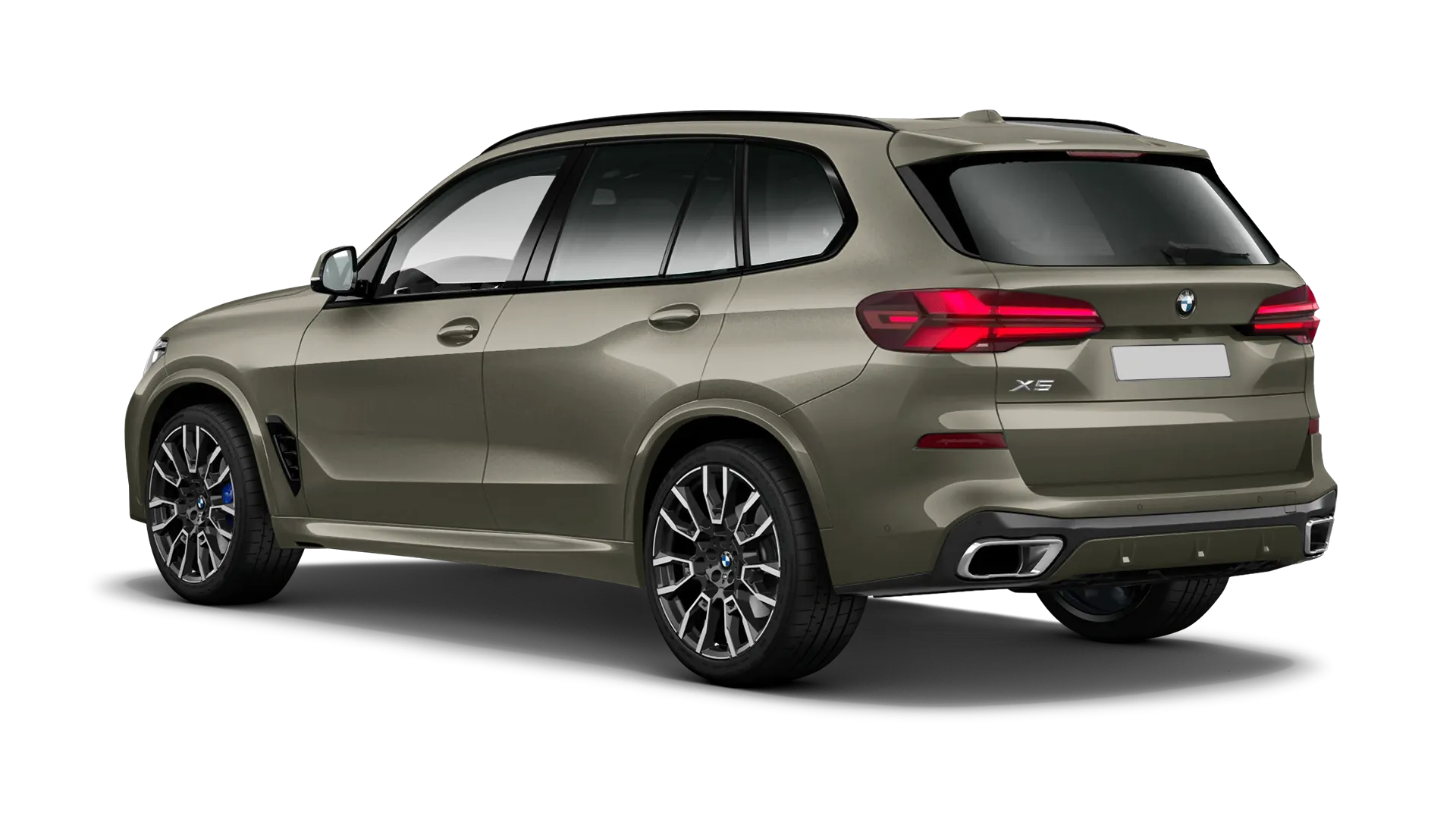 BMW X5 G05 LCI 2023 - 2026 стоковый, цвет Manhattan Green