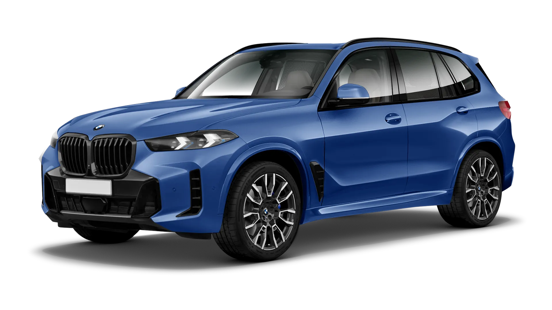 BMW X5 G05 LCI 2023 - 2026 в стоке, цвет Marina Bay Blue