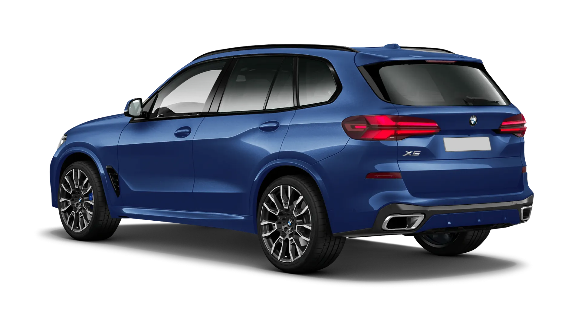 BMW X5 G05 LCI 2023 - 2026 стоковый, цвет Marina Bay Blue