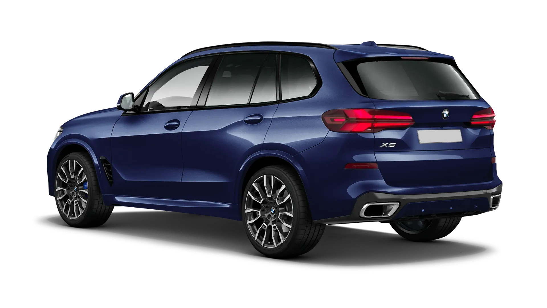 BMW X5 G05 LCI 2023 - 2026 стоковый, цвет Tanzanite Blue