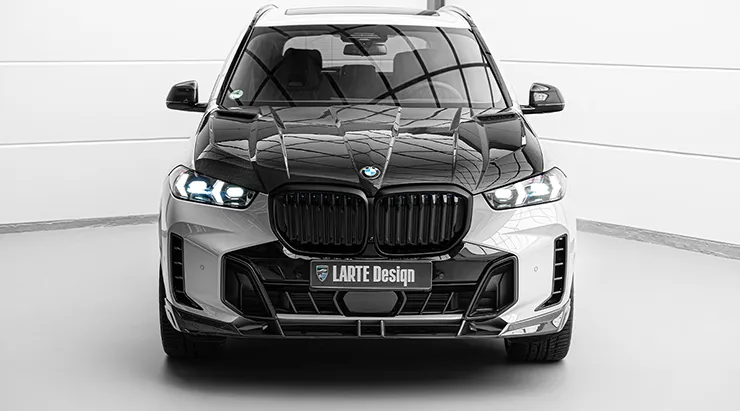 Перед BMW X5 G05 LCI 2023 - 2026 с кастомным обвесом