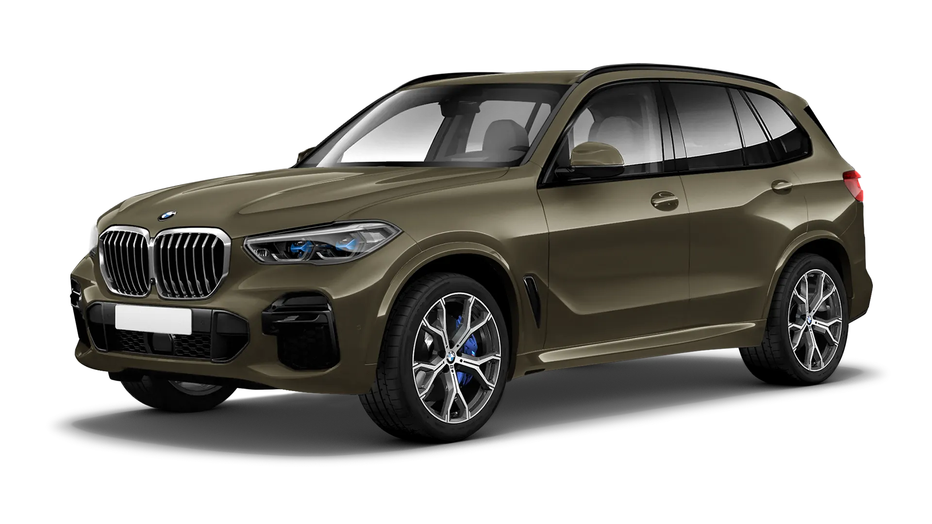 BMW X5 G05 2019 - 2023 в цвете Manhattan с карбоновым обвесом