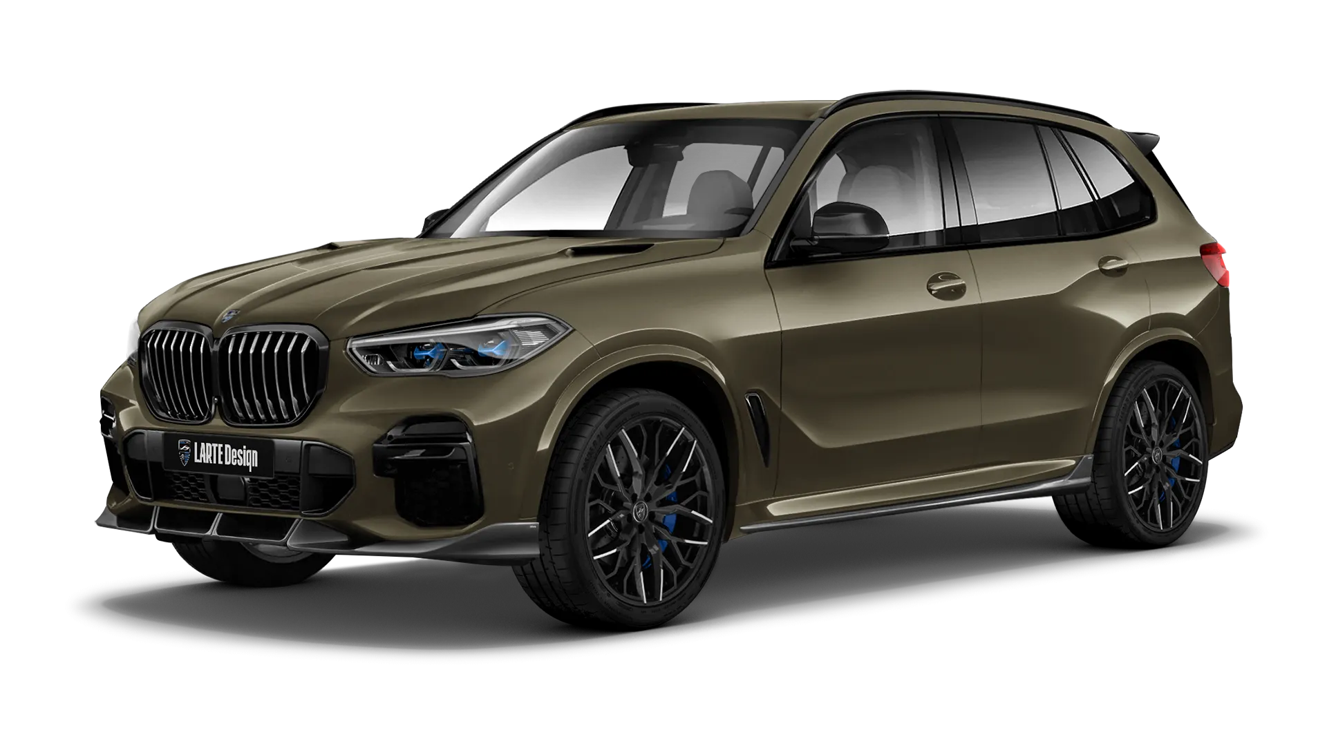BMW X5 G05 2019 - 2023 в цвете Manhattan с кастомным обвесом