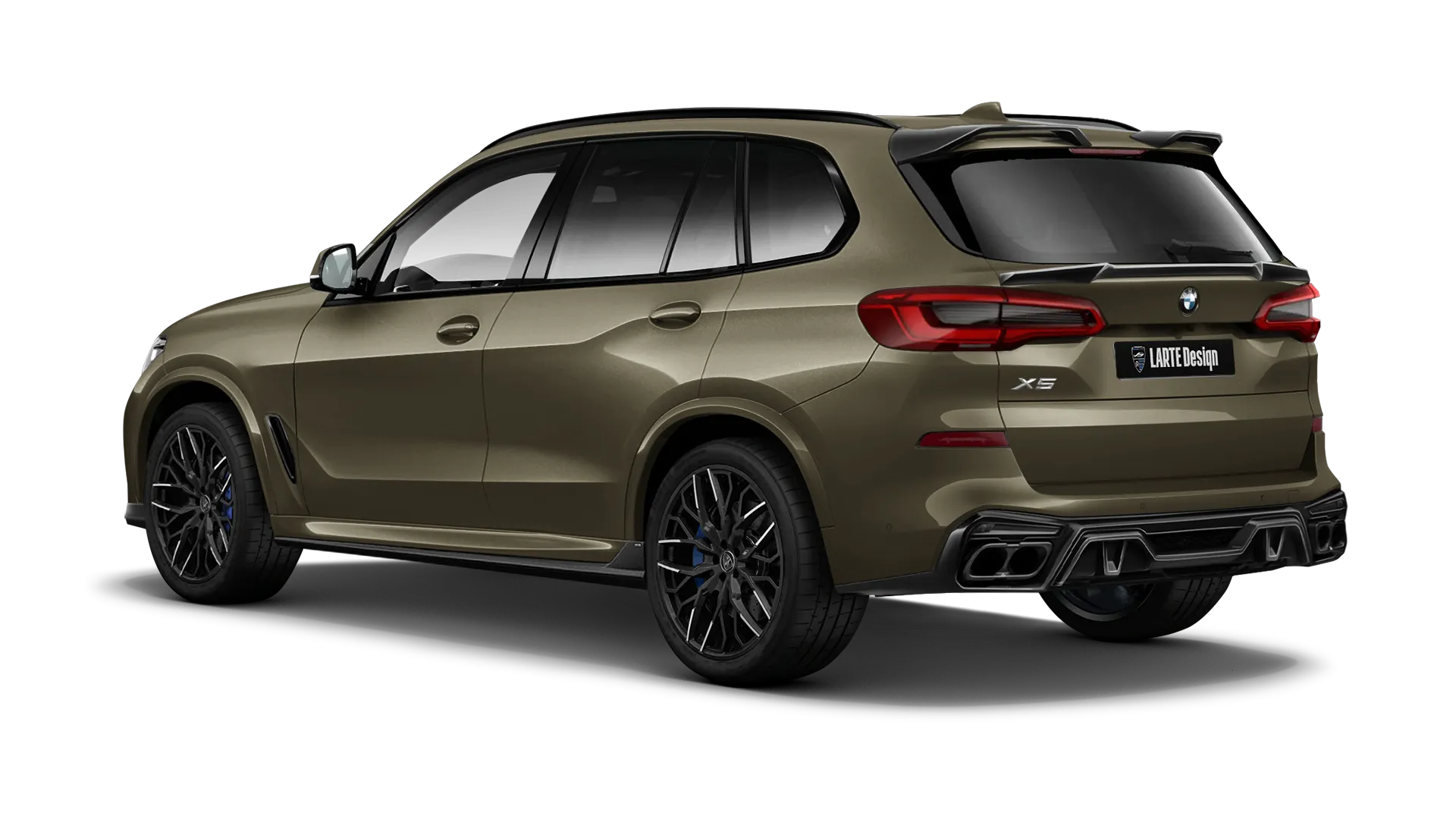 BMW X5 G05 2019 - 2023 в цвете Manhattan с кастомным тюнингом