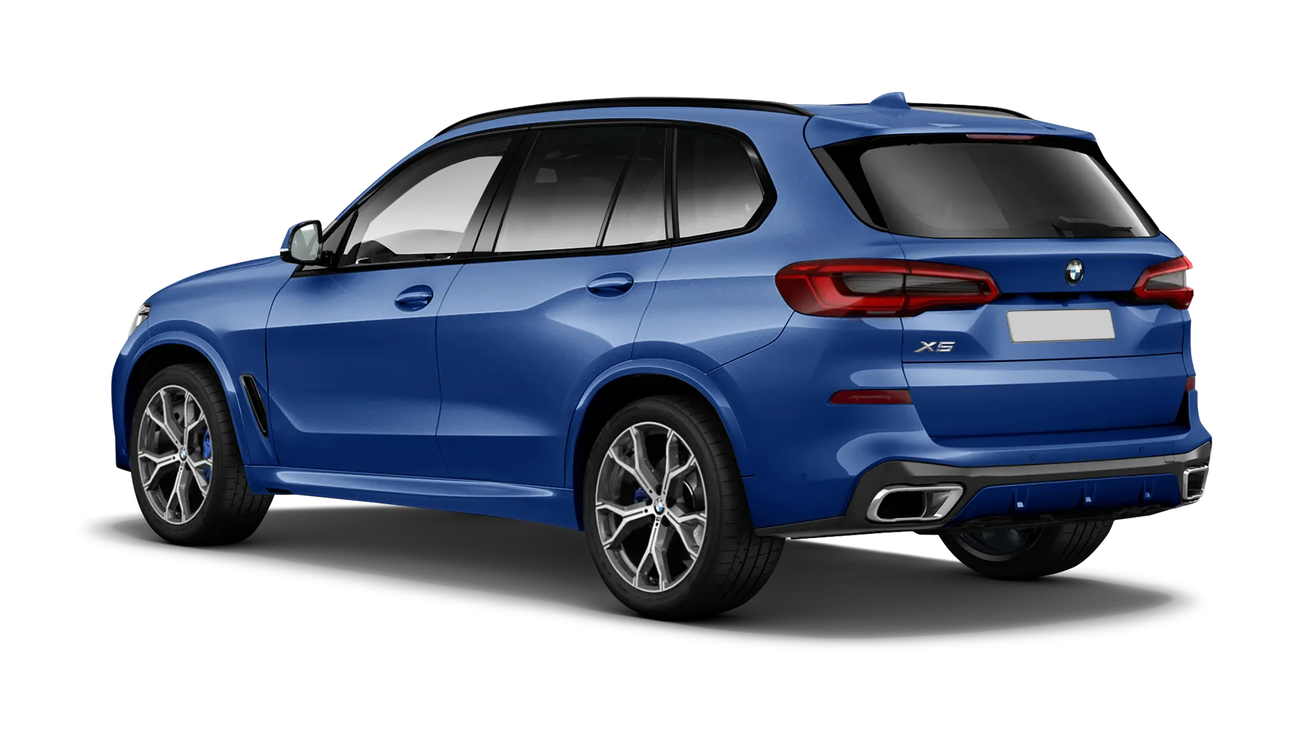 BMW X5 G05 2019 - 2023 стоковый, цвет Marina Bay Blue