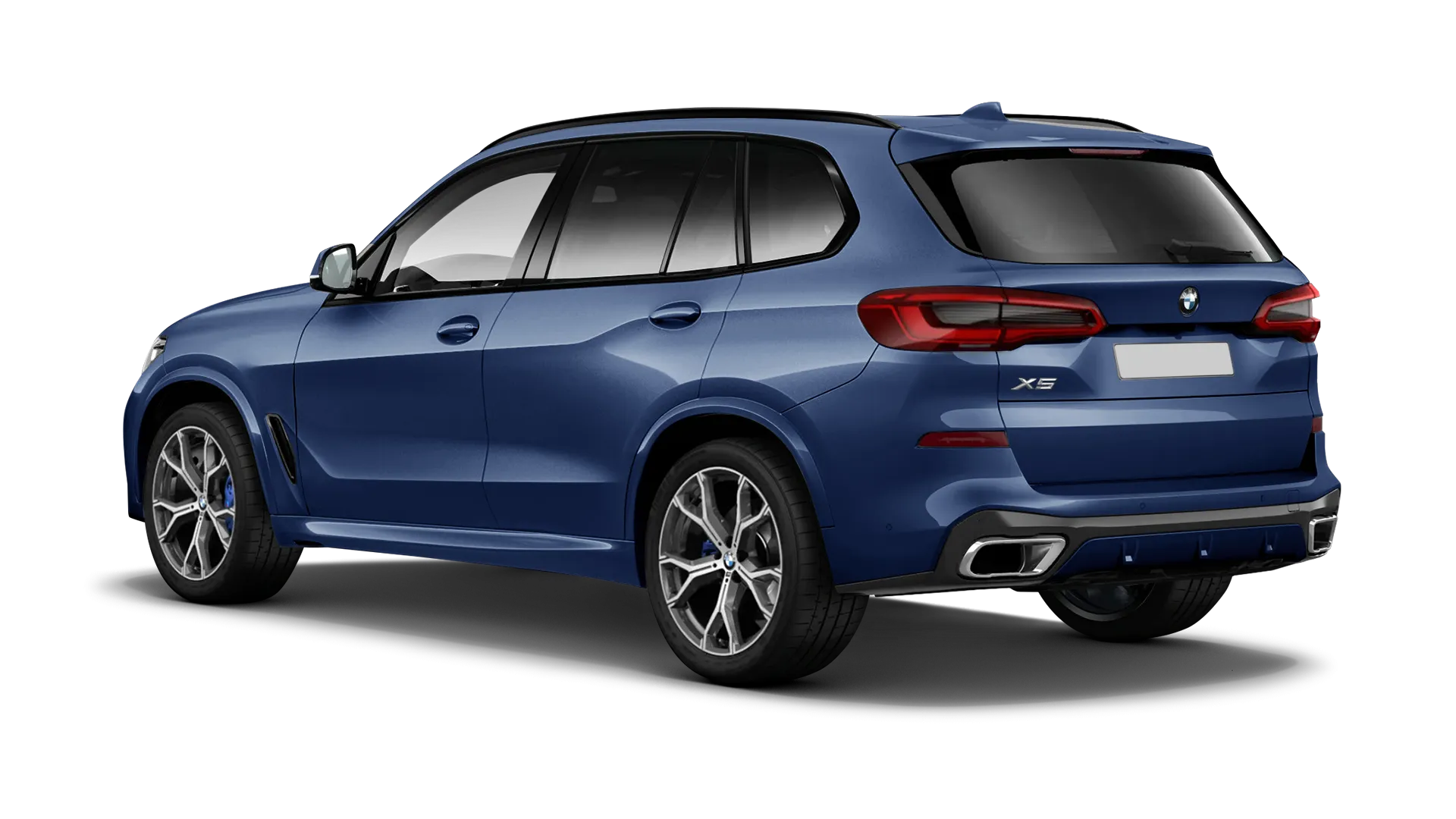 BMW X5 G05 2019 - 2023 стоковый, цвет Tanzanite Blue