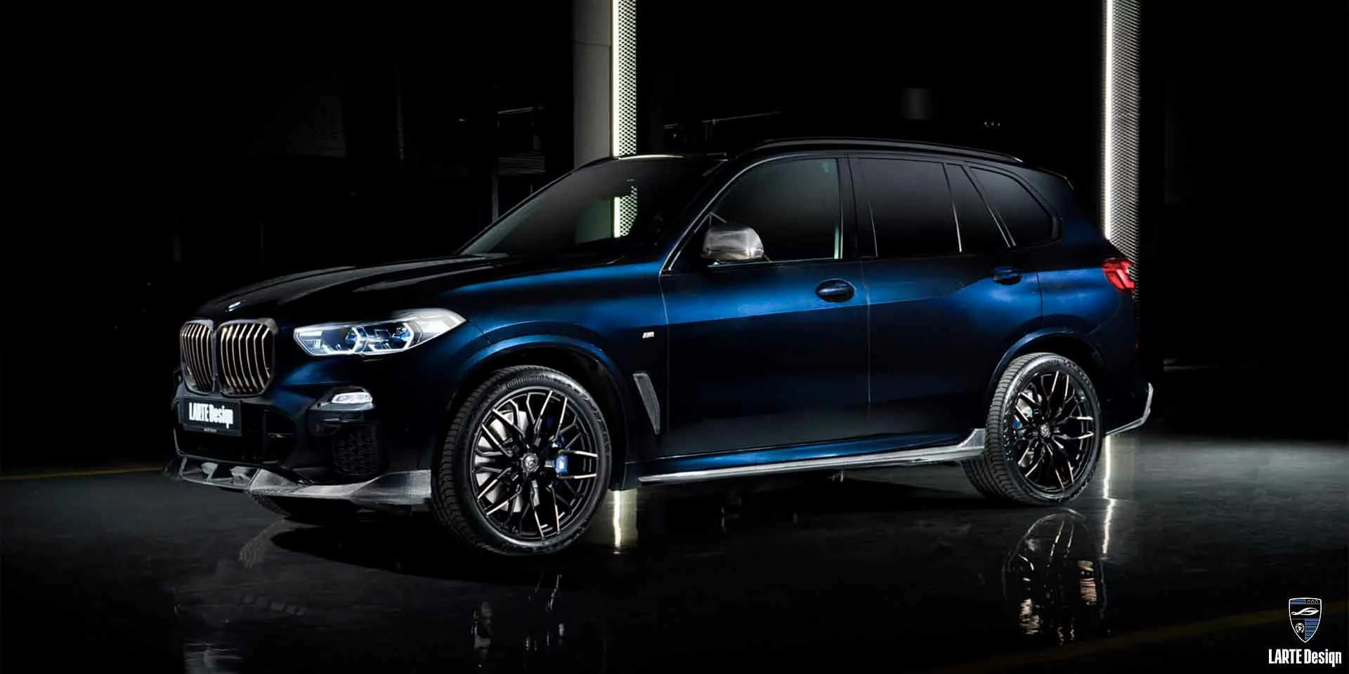 Купить обвес 2024 для BMW X5 M sport G05 M50d Танзанит Синий II металлик