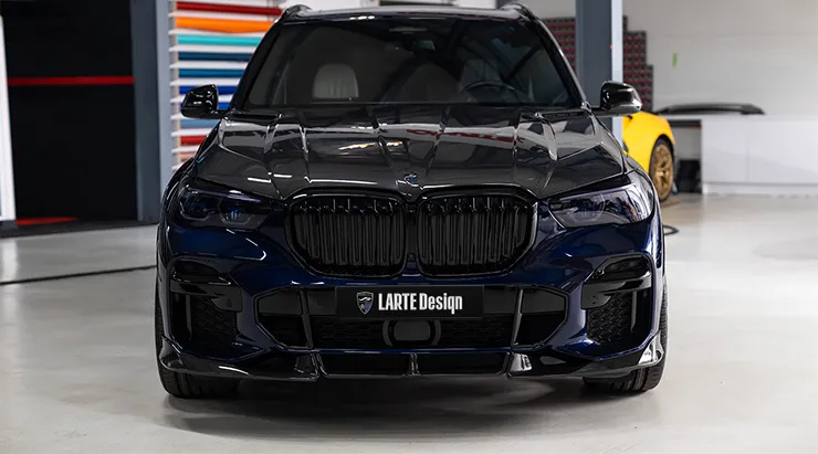 Перед BMW X5 G05 2019 - 2023 с кастомным обвесом