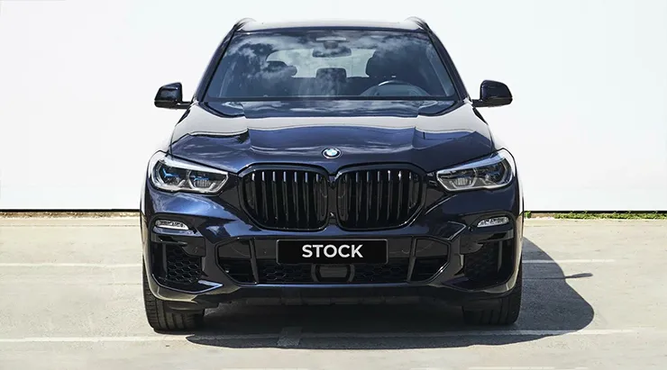 Перед BMW X5 G05 2019 - 2023 с кастомным обвесом
