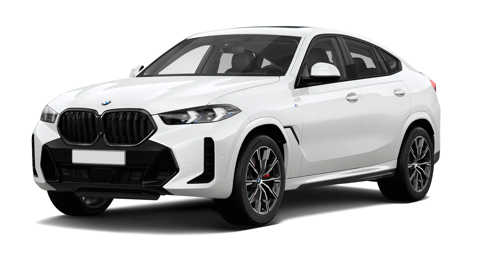BMW X6 G06 LCI III Facelift в стоке, цвет Alpine White