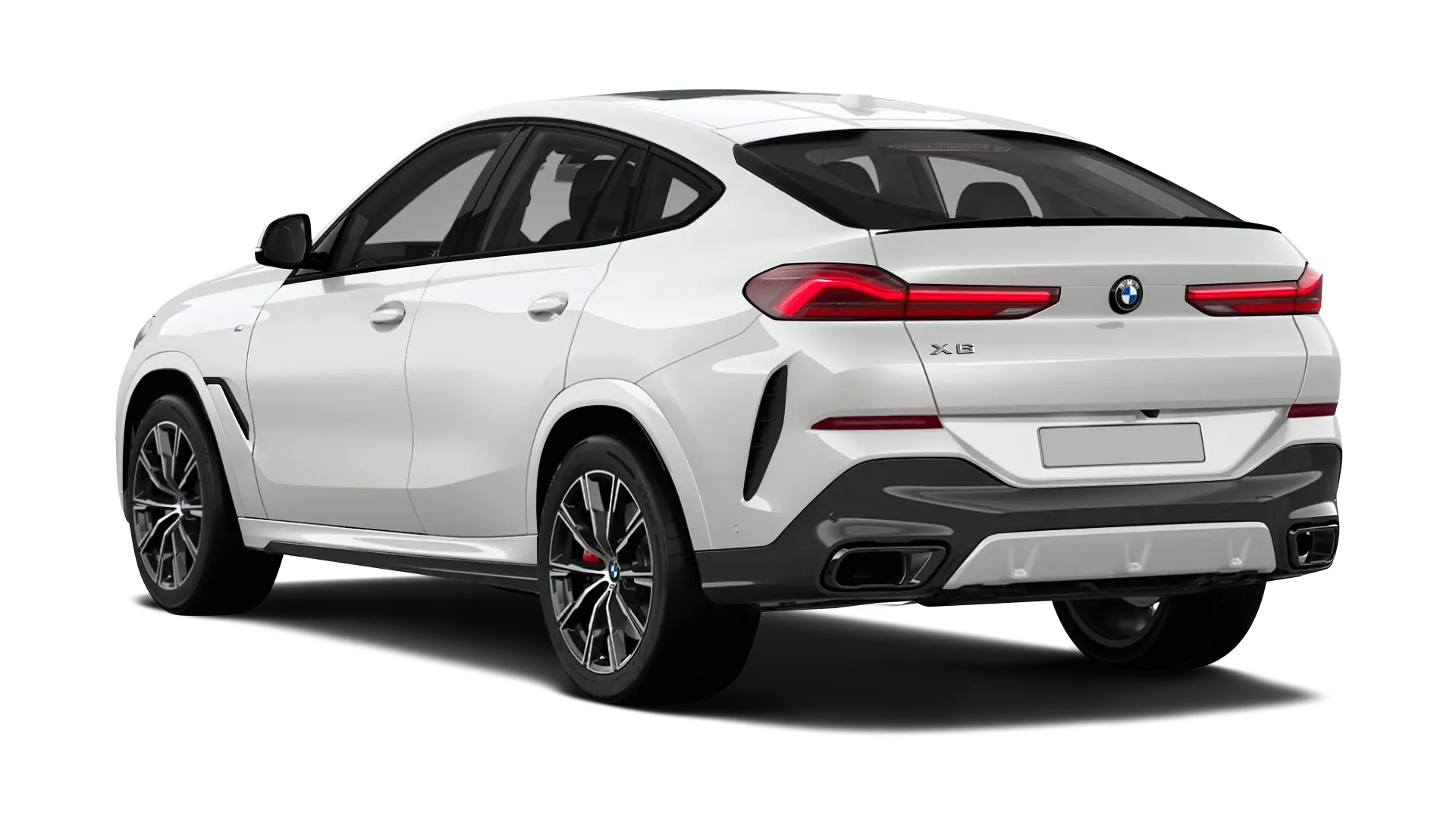 BMW X6 G06 LCI III Facelift стоковый, цвет Alpine White