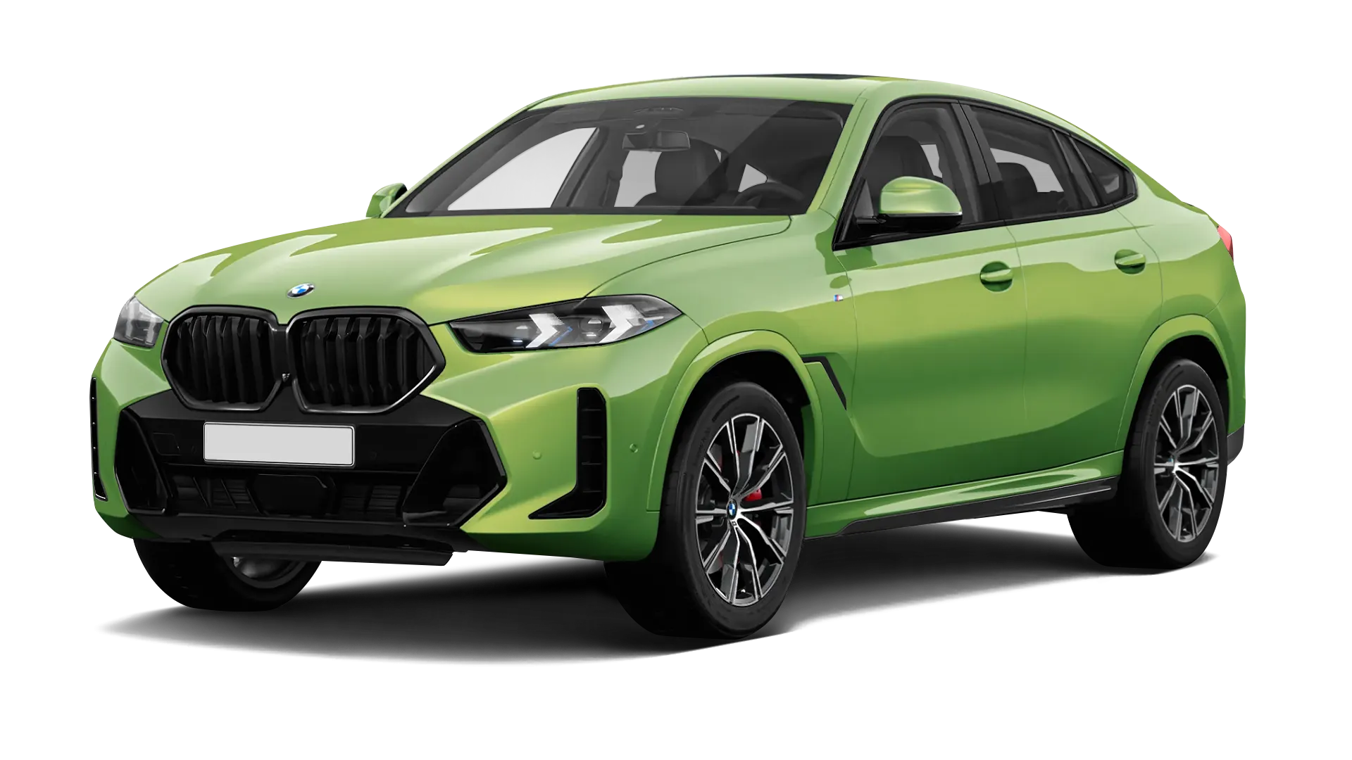 BMW X6 G06 LCI III Facelift в стоке, цвет Java Green