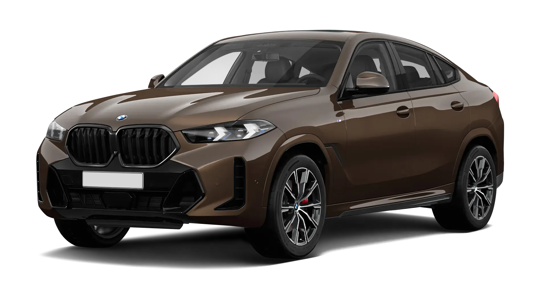 BMW X6 G06 LCI III Facelift в стоке, цвет Macadamia